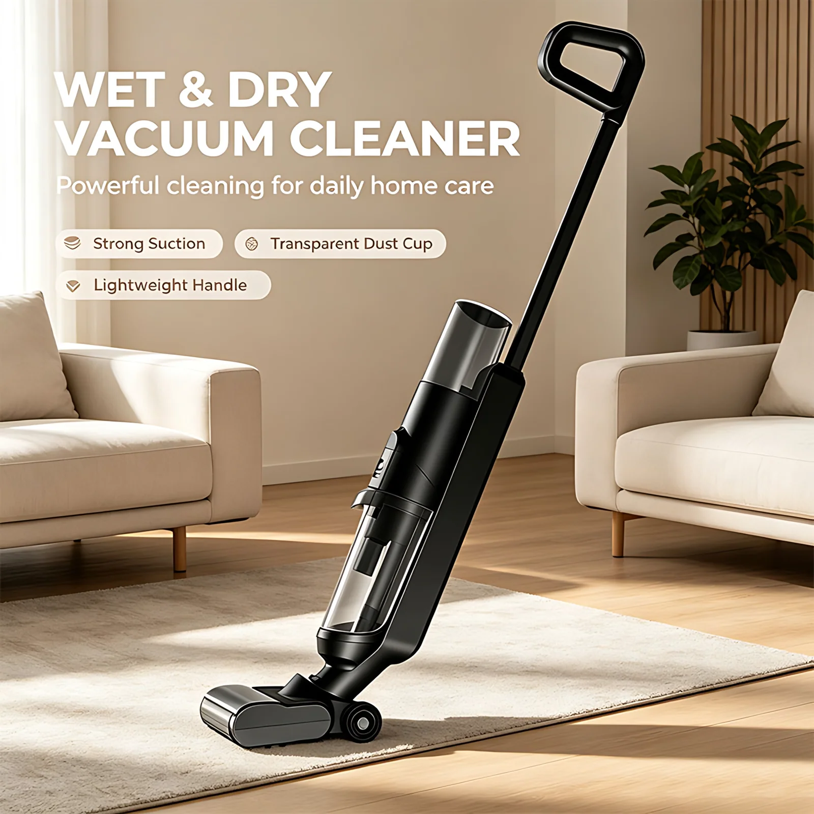 Wholesale Automatic Floor Washer Self Cleaning Mop Floor Cleaner DC Brush 150W 2600mAh 400ml One-key Self-cleaning Appearance
