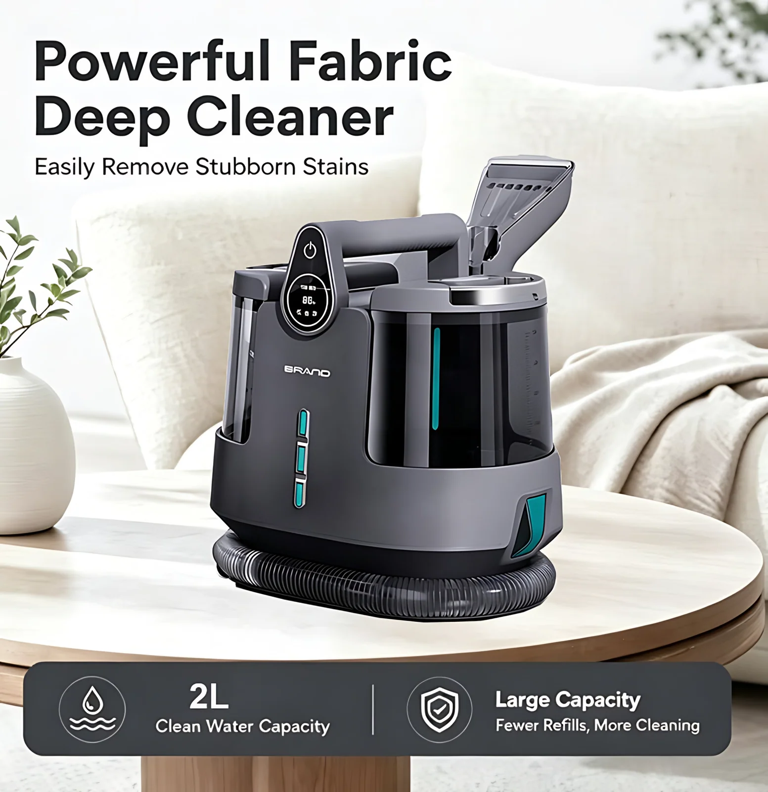 Professionelle Sofa-Matratzschichtstoffreinigungsmaschine 1700W Verkabelte Spray Spot Teppichreinigungs Maschine