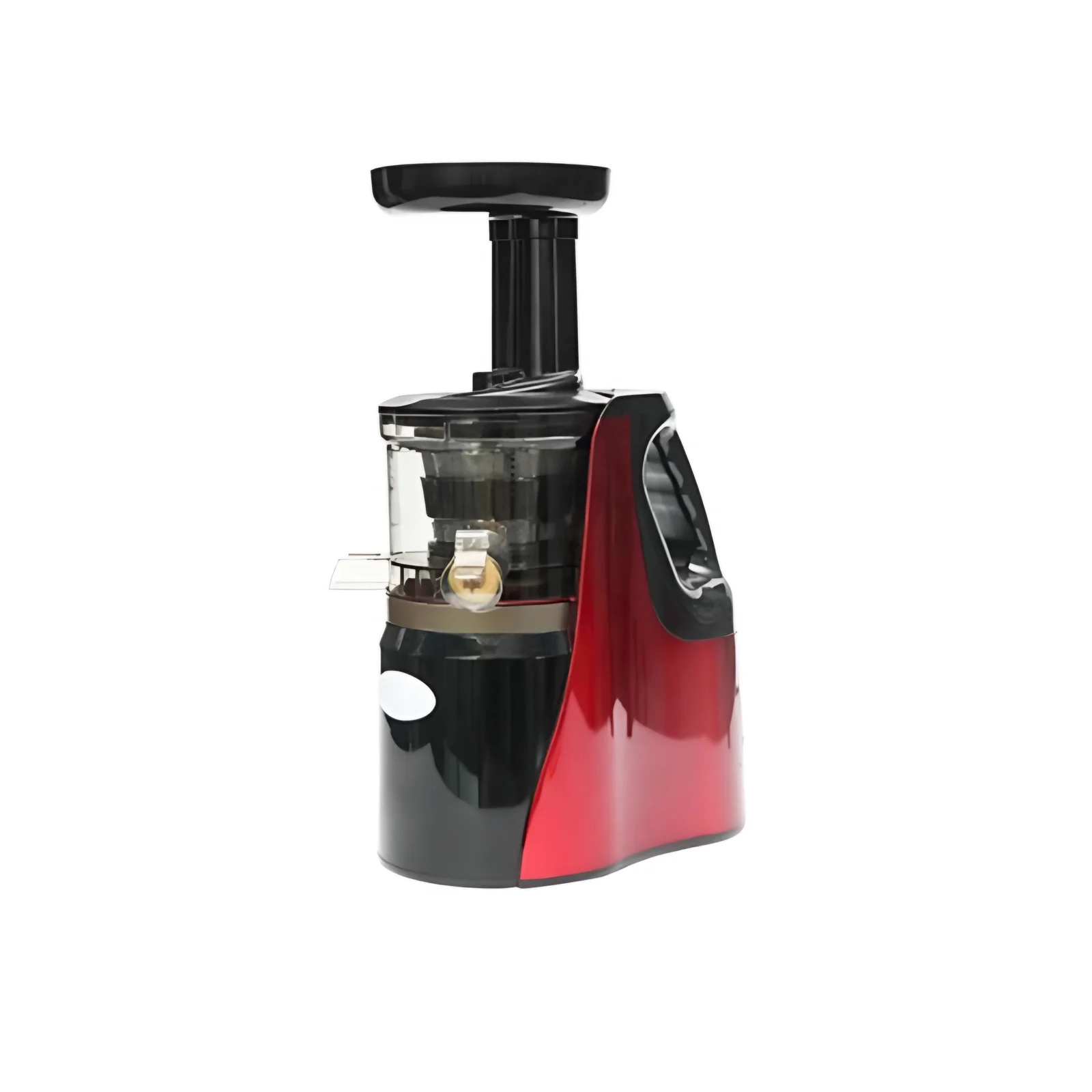 Juicadora eléctrica de frutas y verduras de cocina lenta con recipiente de botellas de plástico multifuncional