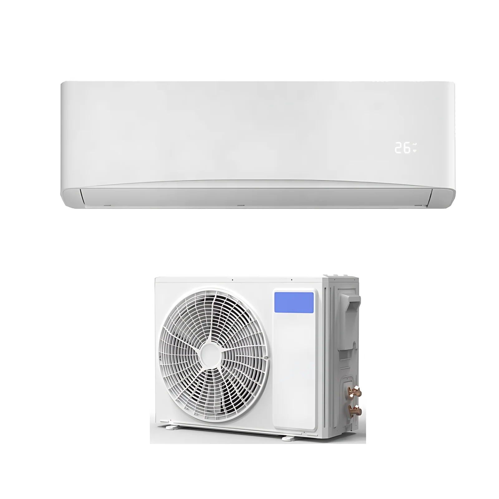 Split 12000BTU Inverter Air Conditioner Indoor Unit Mini Wall-Mounted 1 Ton 220V~240V RV Household Room Use