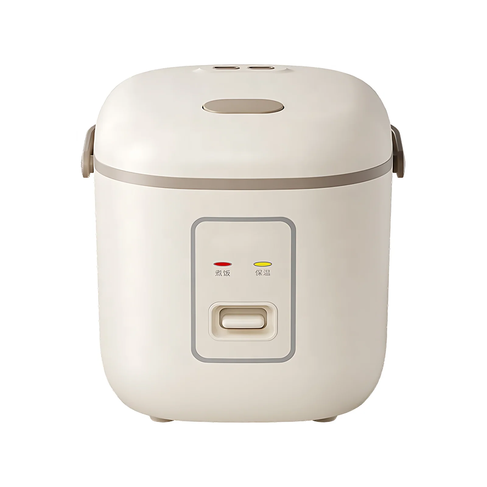 PP Non-stick Liner One-click Operation 200W 1.2L Rice Cooker Egg Steamer Multi-Functional Mini Electric