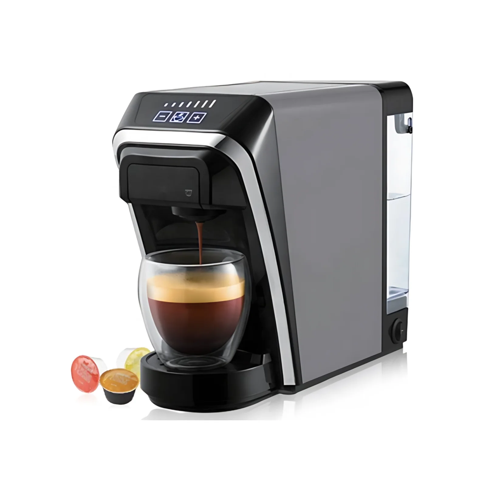 Calentamiento instantáneo ajustable máquina de café multifuncional de 7 niveles máquina de café en cápsula multiapel para uso en la oficina y en el hogar