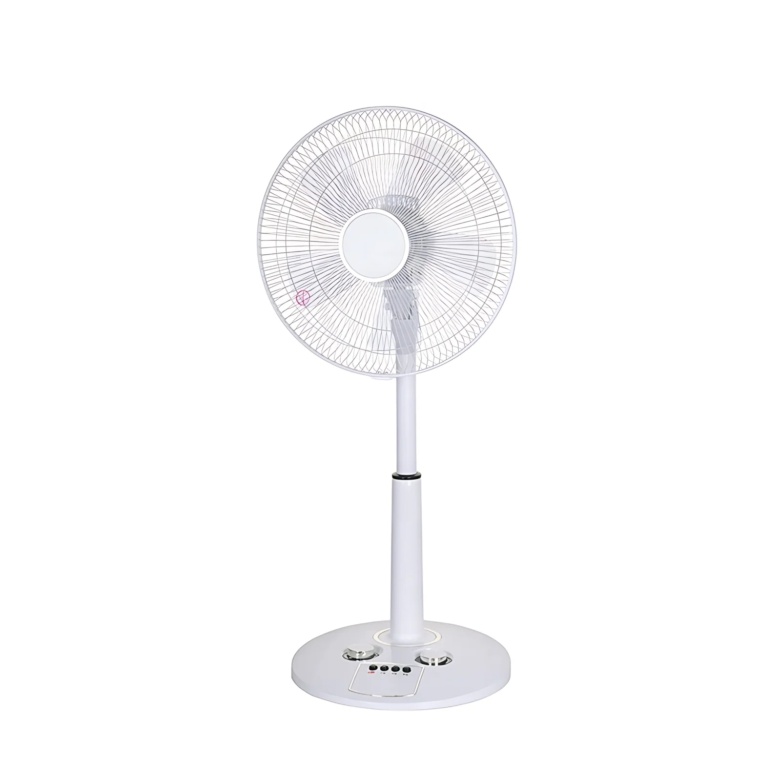 Modern Home Air Circulation Pedestal Fan 14 Inch Adjustable Wind Speeds Plastic Standing Fan