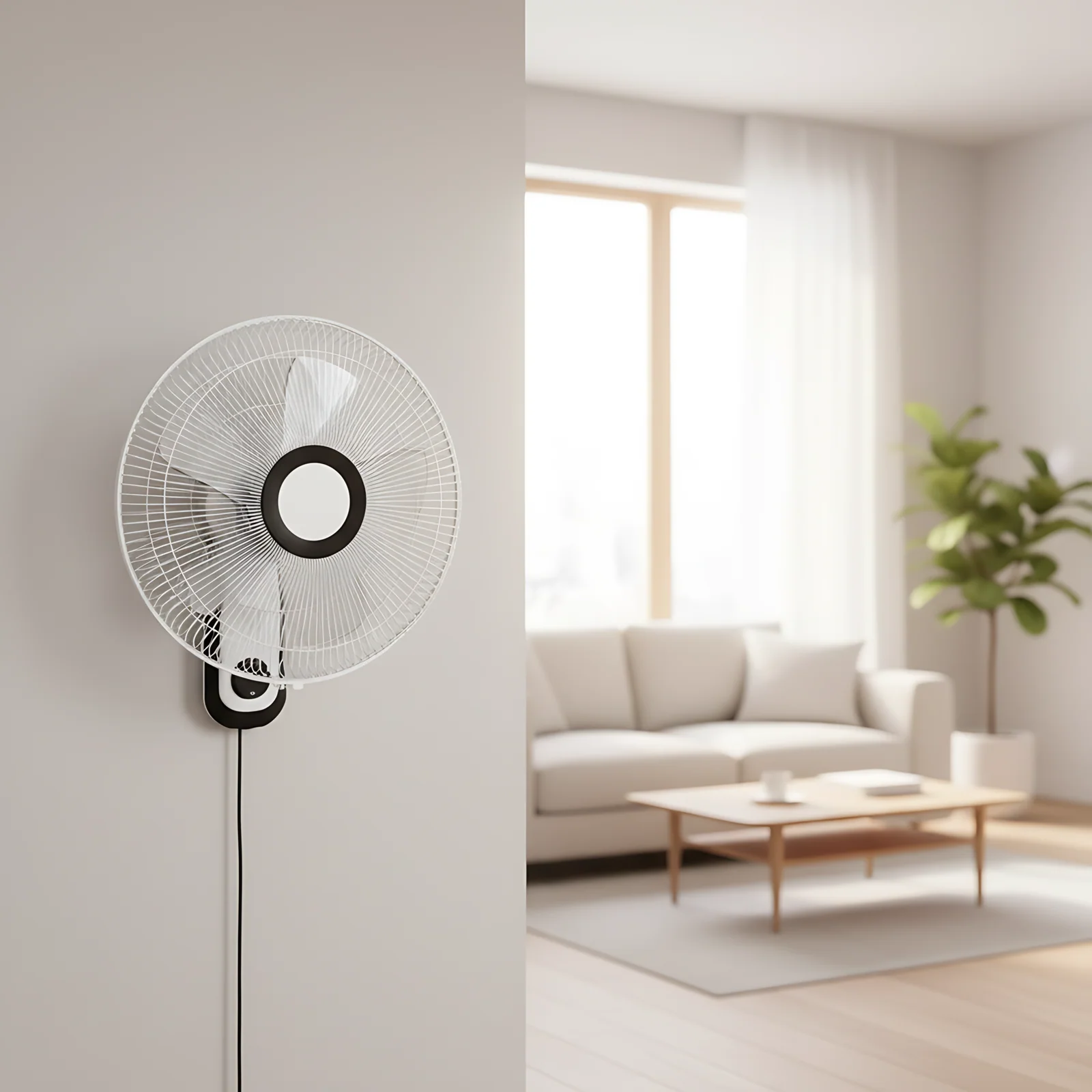 Bulk Buyer Samples Wholesale Adjustable Speed Quiet Cooling for Household Home Use 5 Blades Electric 16Inch Wall-Mounted Fan