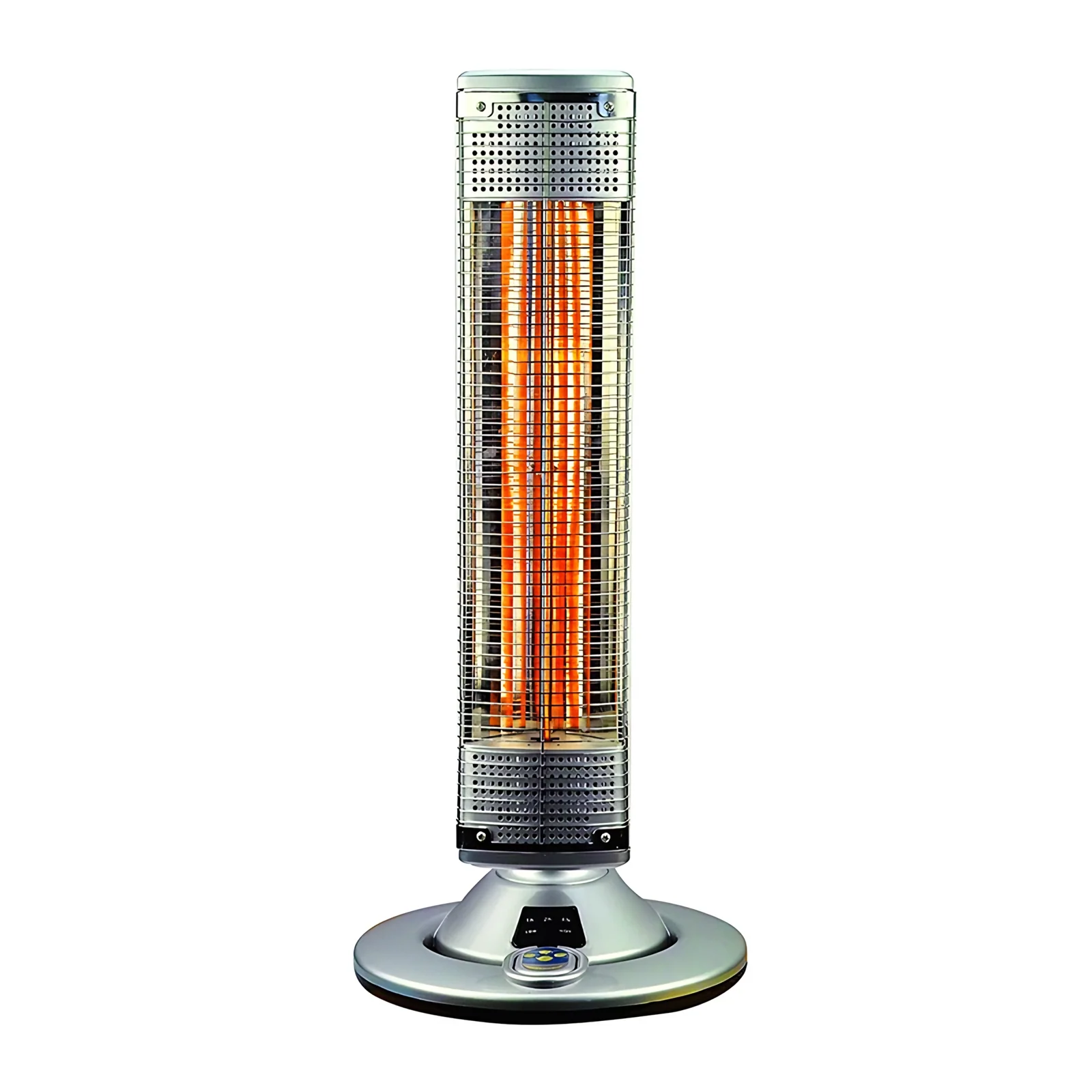 900w Indoor Home Office Bedroom Quick Warm Vertical Electric Space Tower Carbon Fiber Tube Heating with Oscillation
