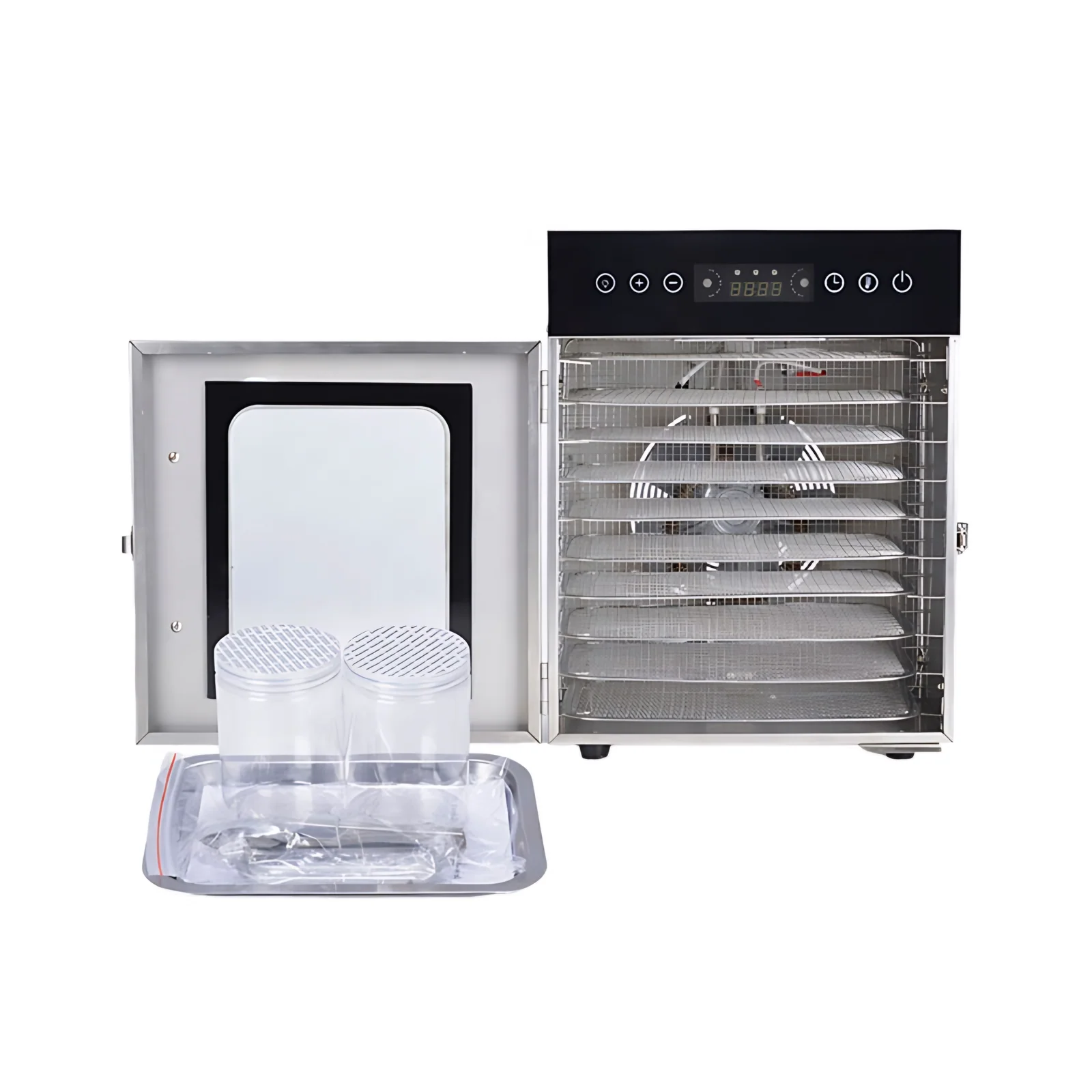 Commercial Household Fruit and Vegetable Dryer 10 Tray Food Dehydrator Fruit and Vegetable Dryer