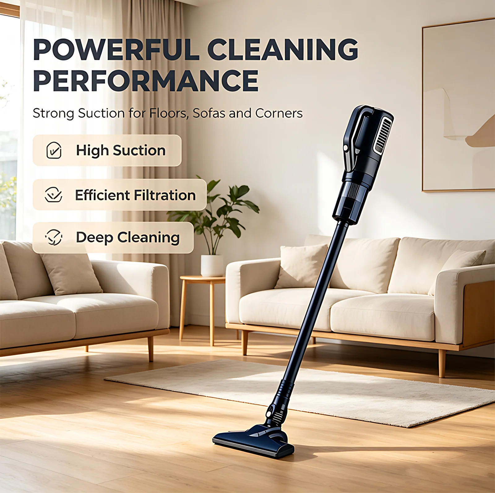 Best Eco-friendly Wireless Handheld Aspirateur Cordless Stick Upright Vacuum Cleaner