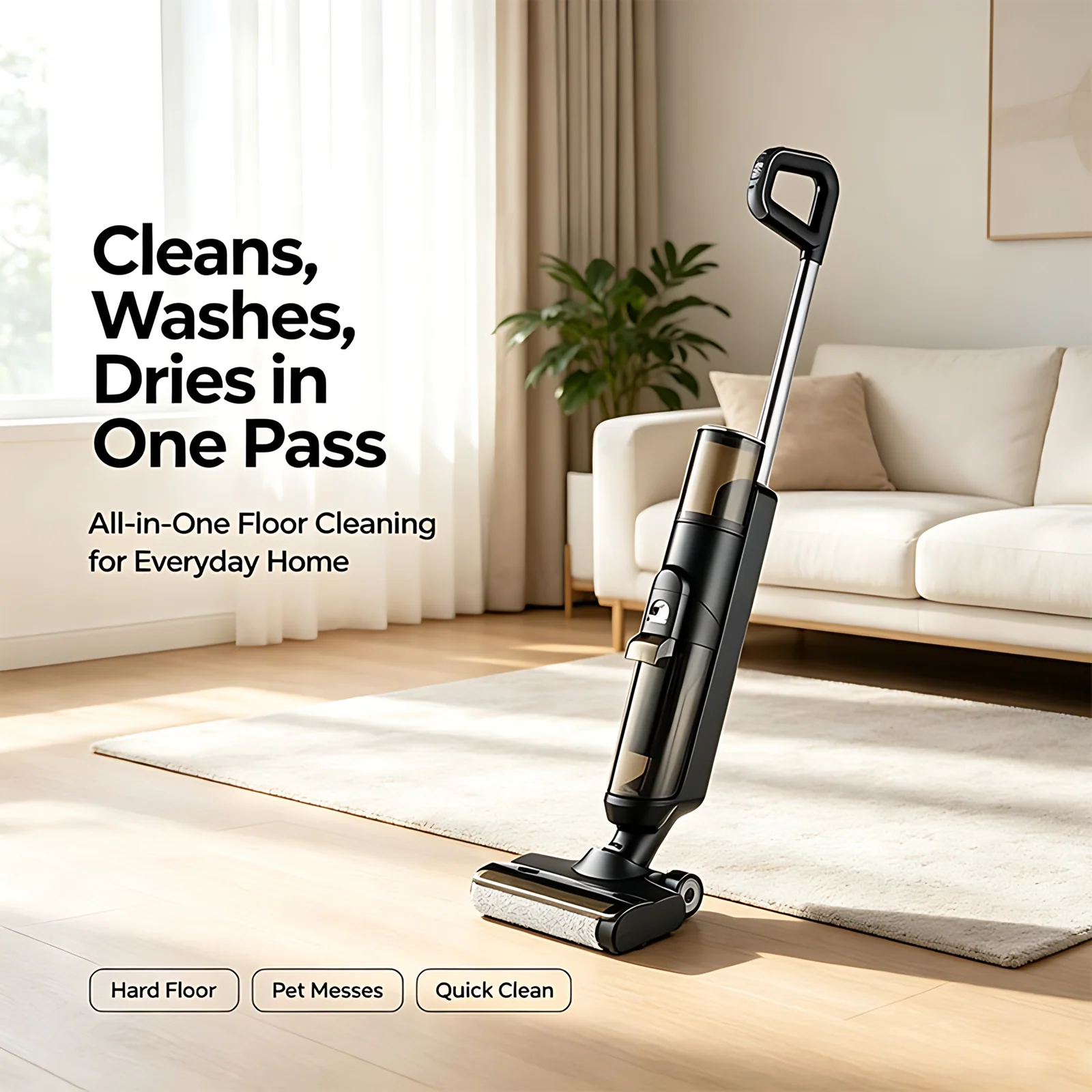 Vacuum Cleaners Cordless Wet and Dry Stick Upright Handheld Cleaning Floor for Carpet Hard Floor Floor Care