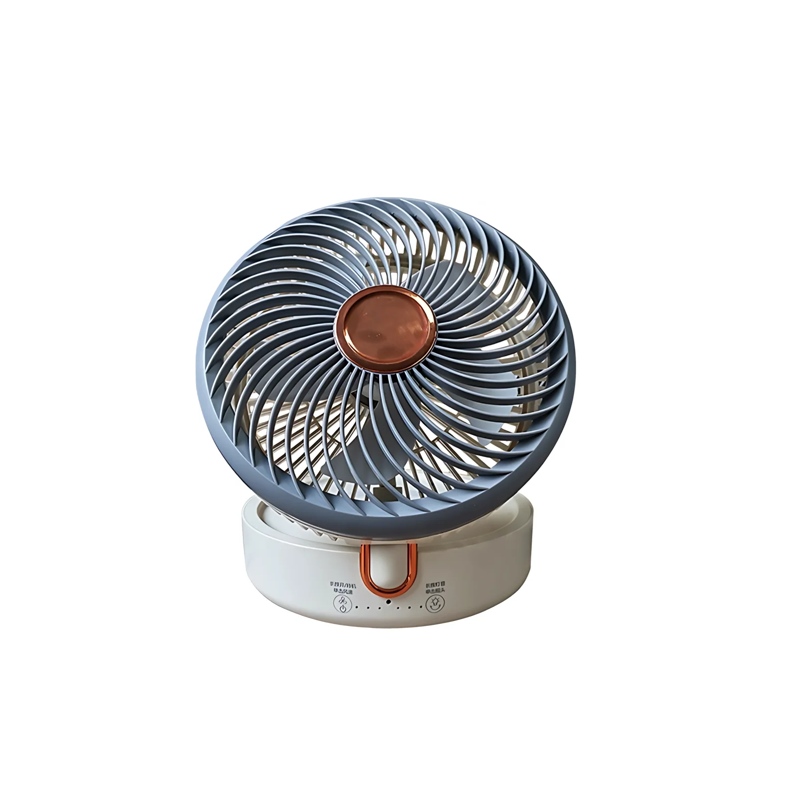 Foldable Wall-Mounted Usb Electric Led Light Mini Table Fan Portable Cooling Rechargeable Fan