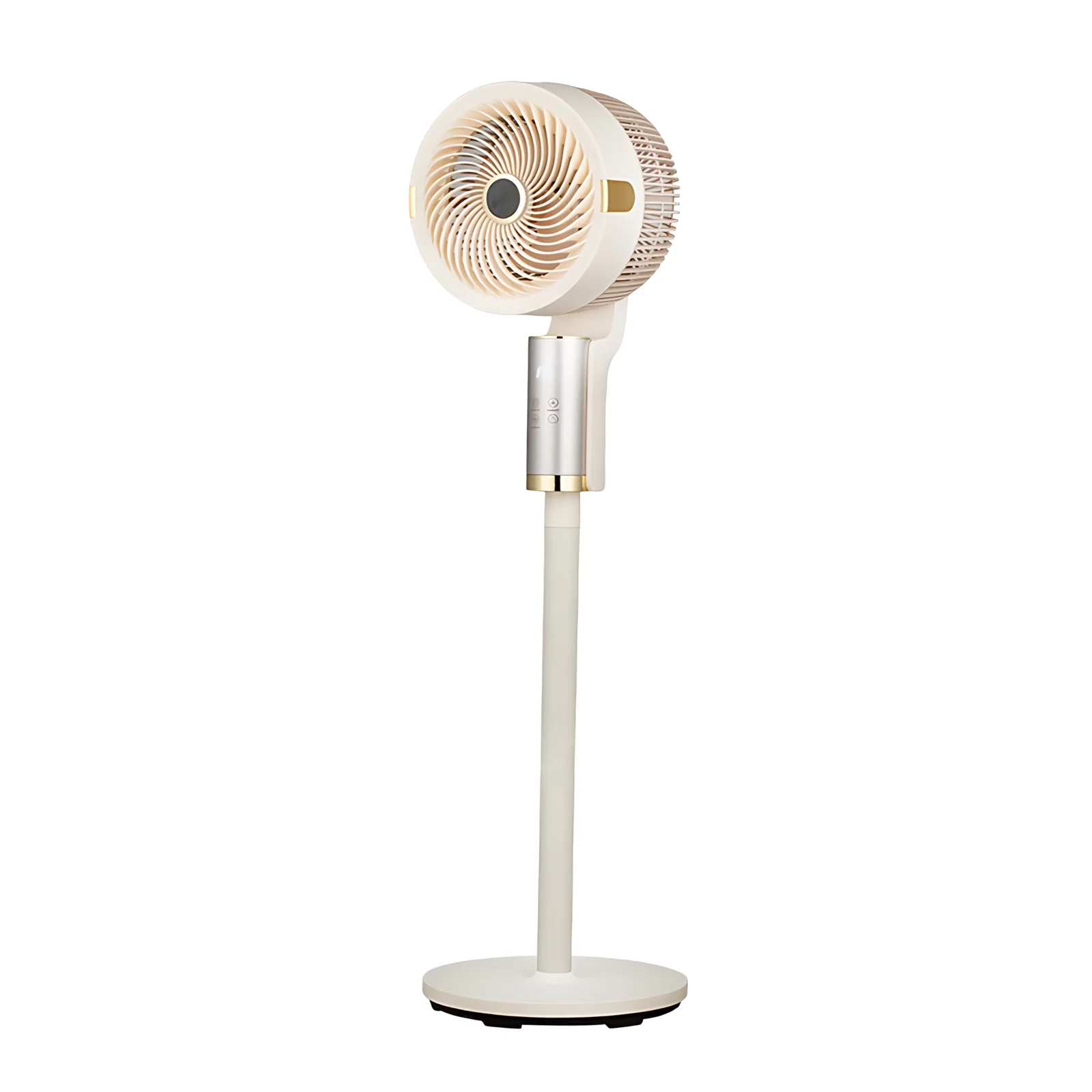 Ventilador de control remoto portátil oscilante 3D moderno por mayor en el hogar ventiladores de pedestal de torre de piso circular ventiladores de pie eléctricos ventilador