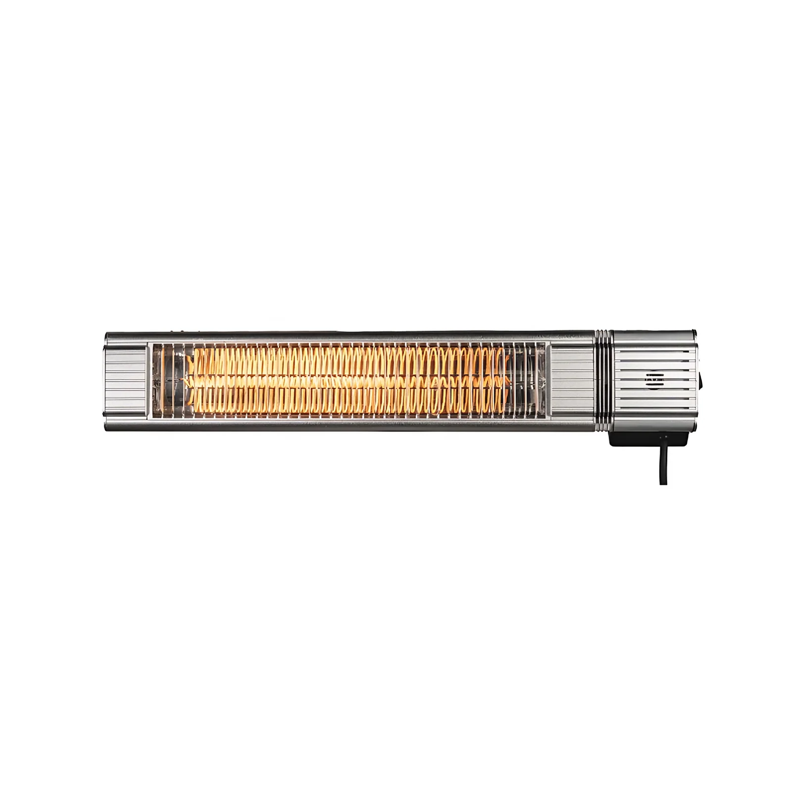 Lampe de chauffage infrarouge à faible éblouissement chauffage à oscillation de patio 1500W halogène d'aluminium