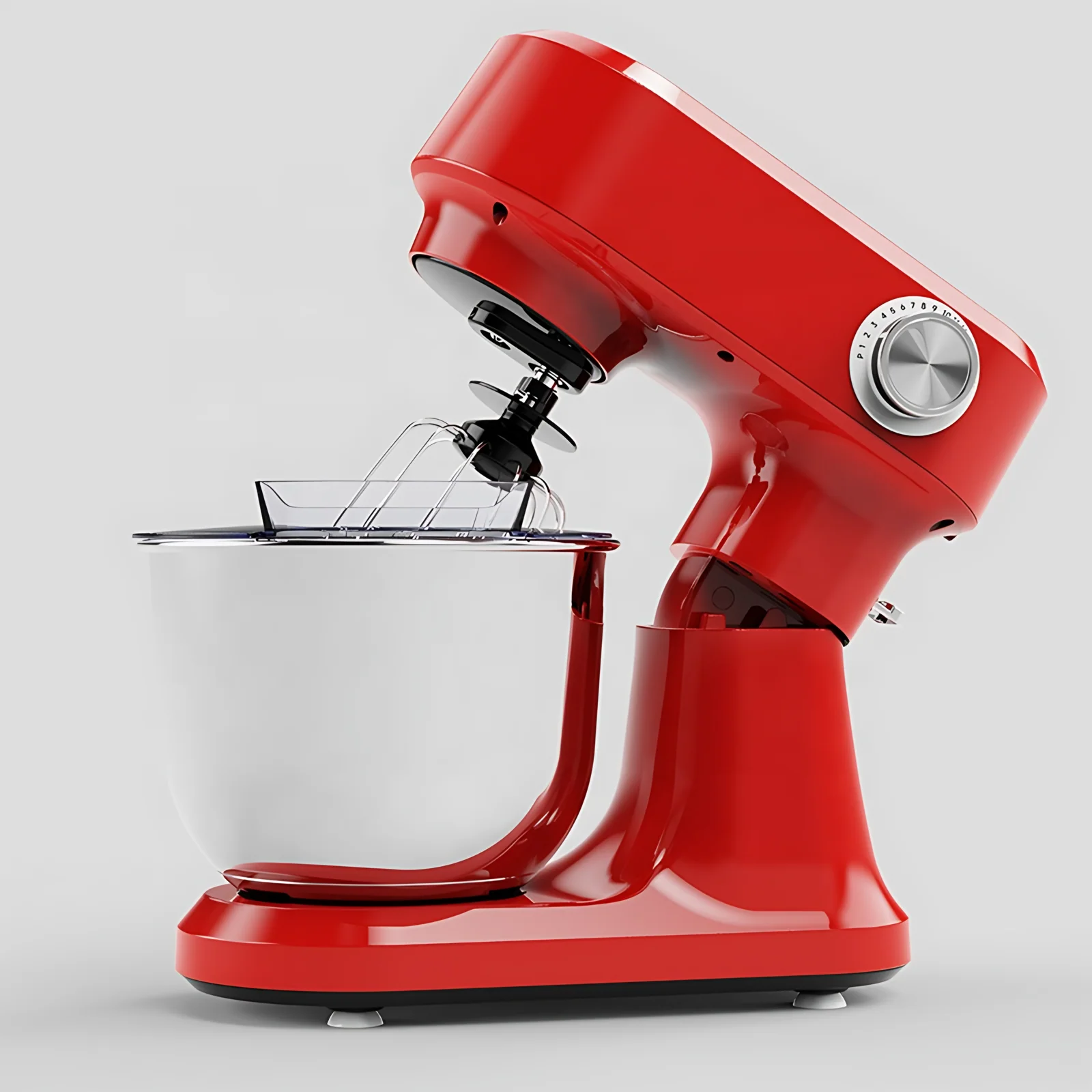 5L 350W à 12 vitesses boisson à mélanger en acier inoxydable boisson électrique planétaire haute puissance pour gâteau et pâte à pain