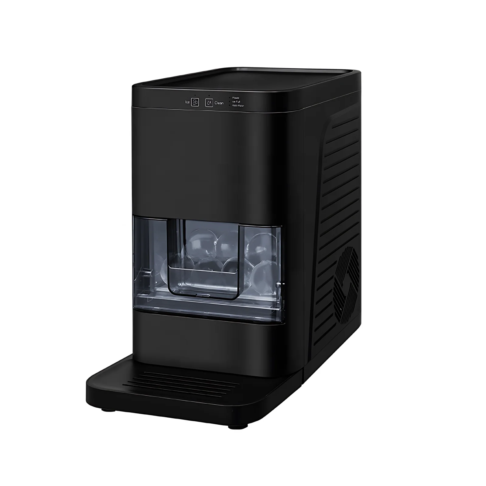 Electric Compact Plastic Ball Ice Maker Machine to Make Slow Melting Round Ice Balls for Bar and Restaurant