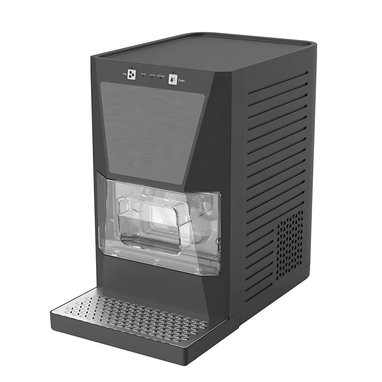 Household Hotel Electric Plastic Whiskey Sphere Ice Ball Maker Crystal Clear Countertop Ice Machine