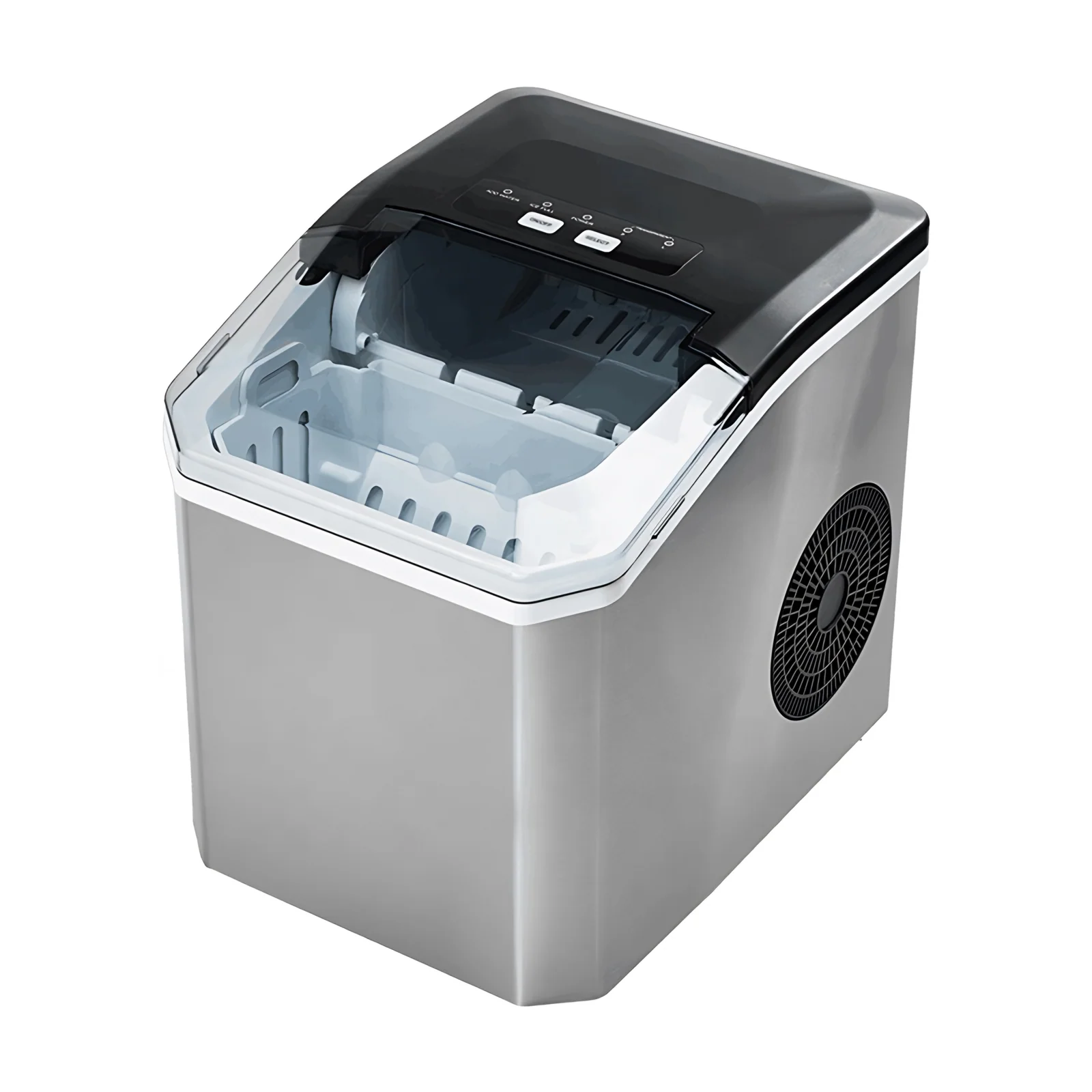 12kg Bullet Ice Maker Small Home and Hotel Use Electric Ice Making Machine Durable