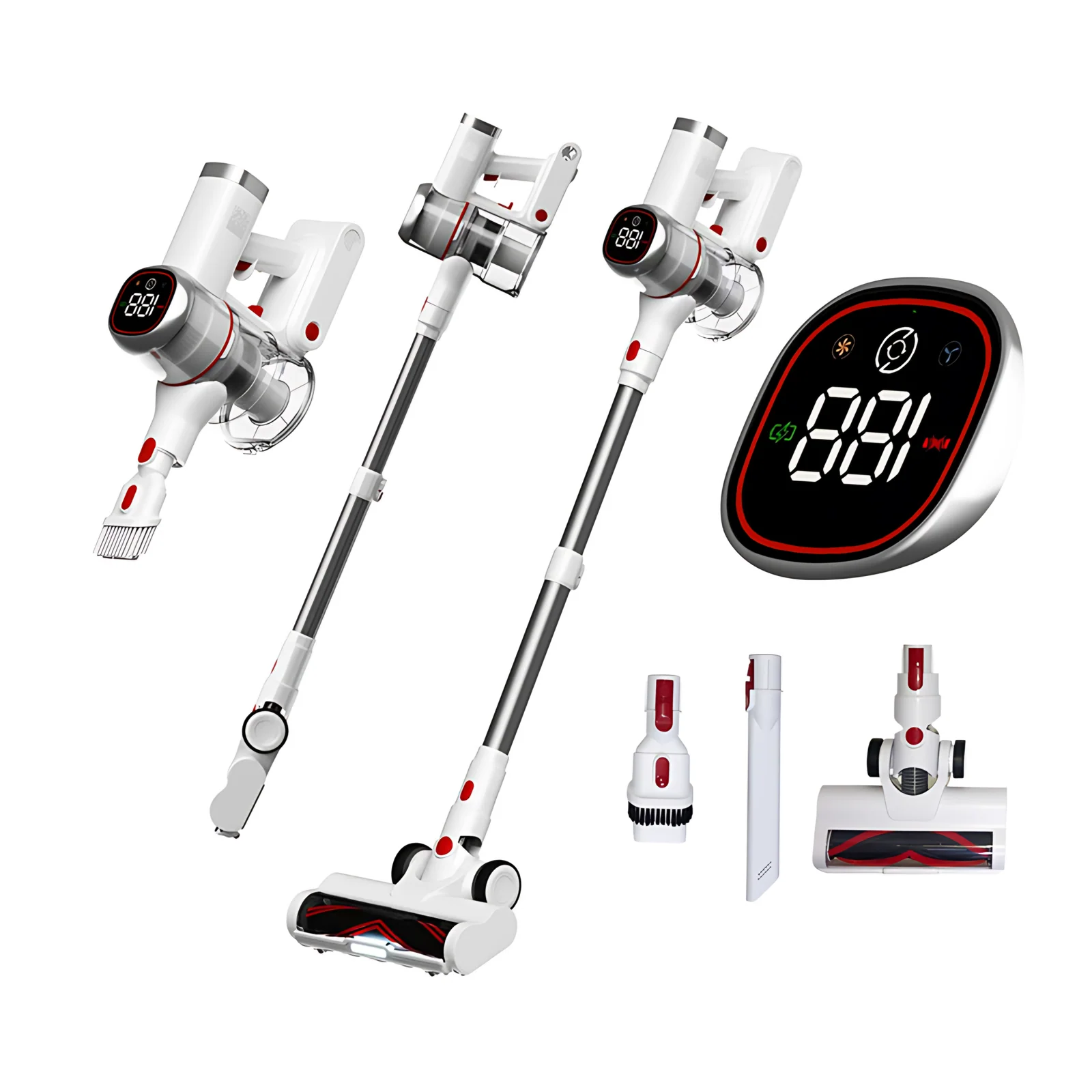 DC 150W Powerful Suction 3-In-1 Stick Vacuum Cleaner Cordless Lightweight Vacuum Cleaner Stick H10 Airinlet Filter