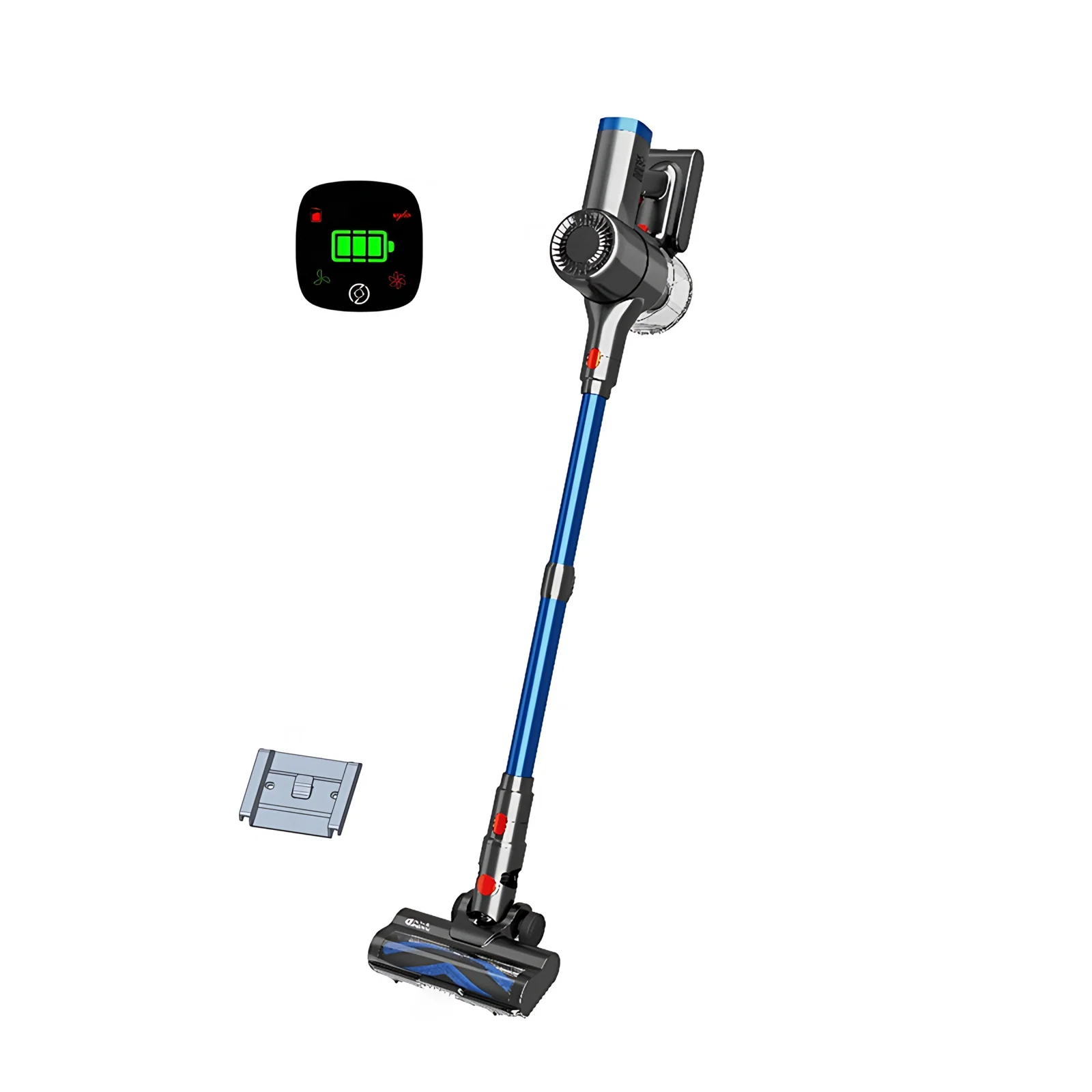 Aspirateur sans fil de style vasque avec puissance 150W fabricant OEM/ODM portable aspirateur sans fils à bâtons verticaux