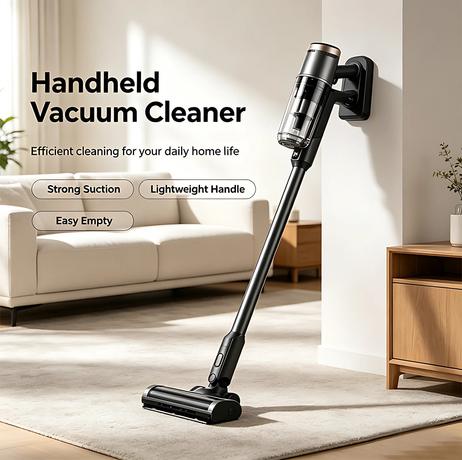 NEW ARRIVAL Hot Sale Upright Handheld Cordless Vacuum Cleaner Wireless 110W Bagless Stick Vacuum Cleaners