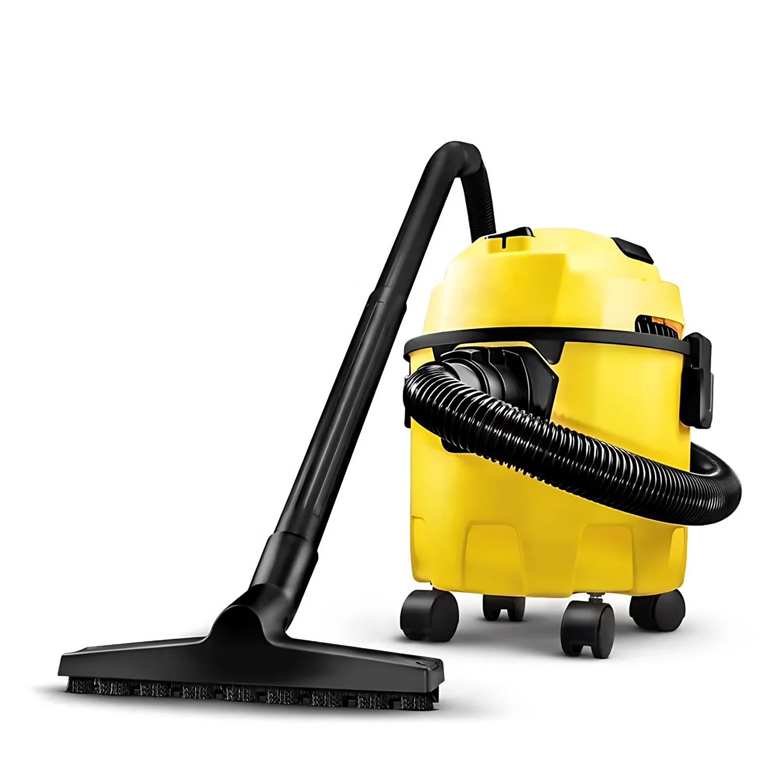 Tanque de plástico pequeño 10 l Función de soplado portátil recolector de polvo máquina de limpieza de suelo aspiradores húmedos y secos