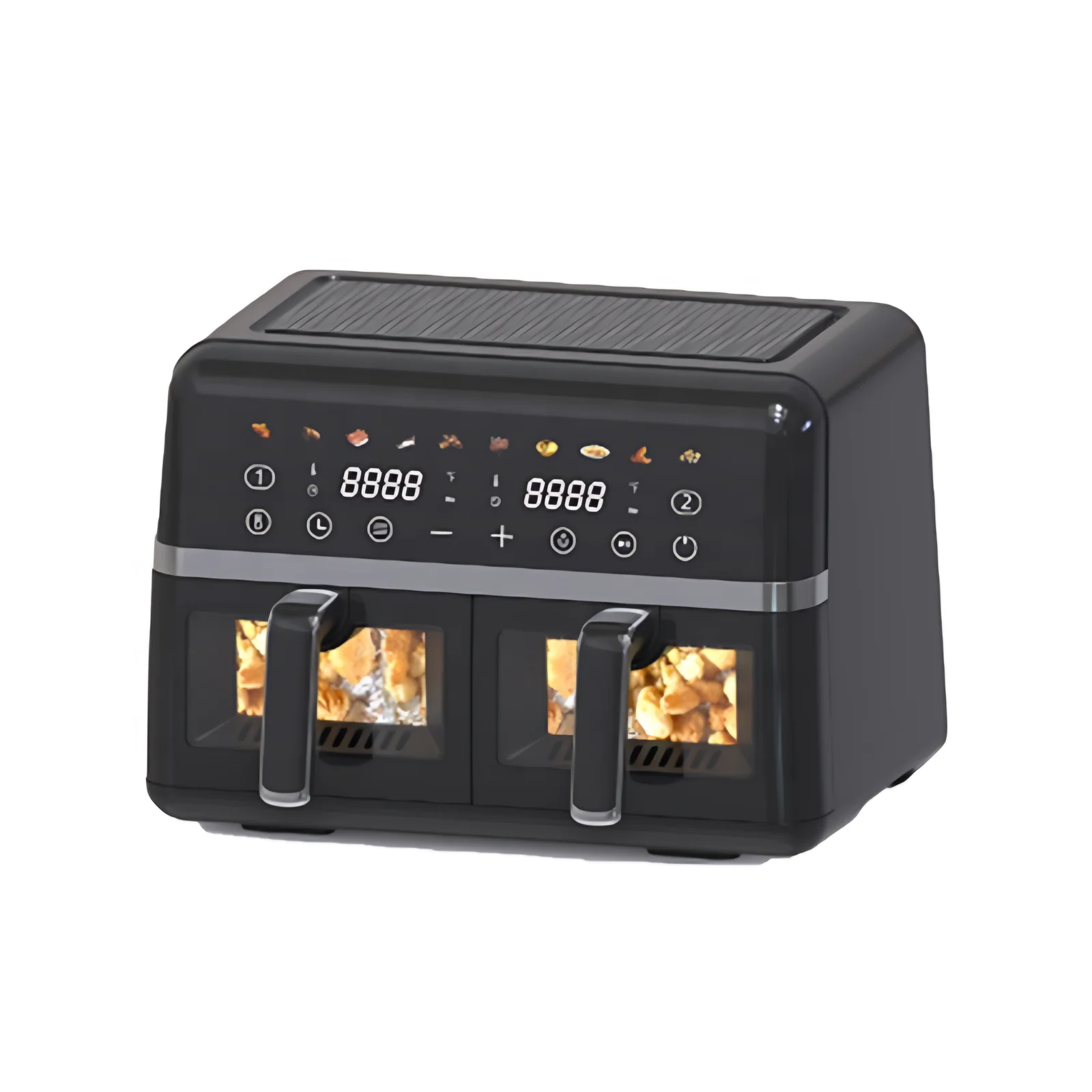 2800w Dual Basket Air Fryer 9l Double Pot Air Fryer Two Zone Smart Kitchen Appliances Freidora