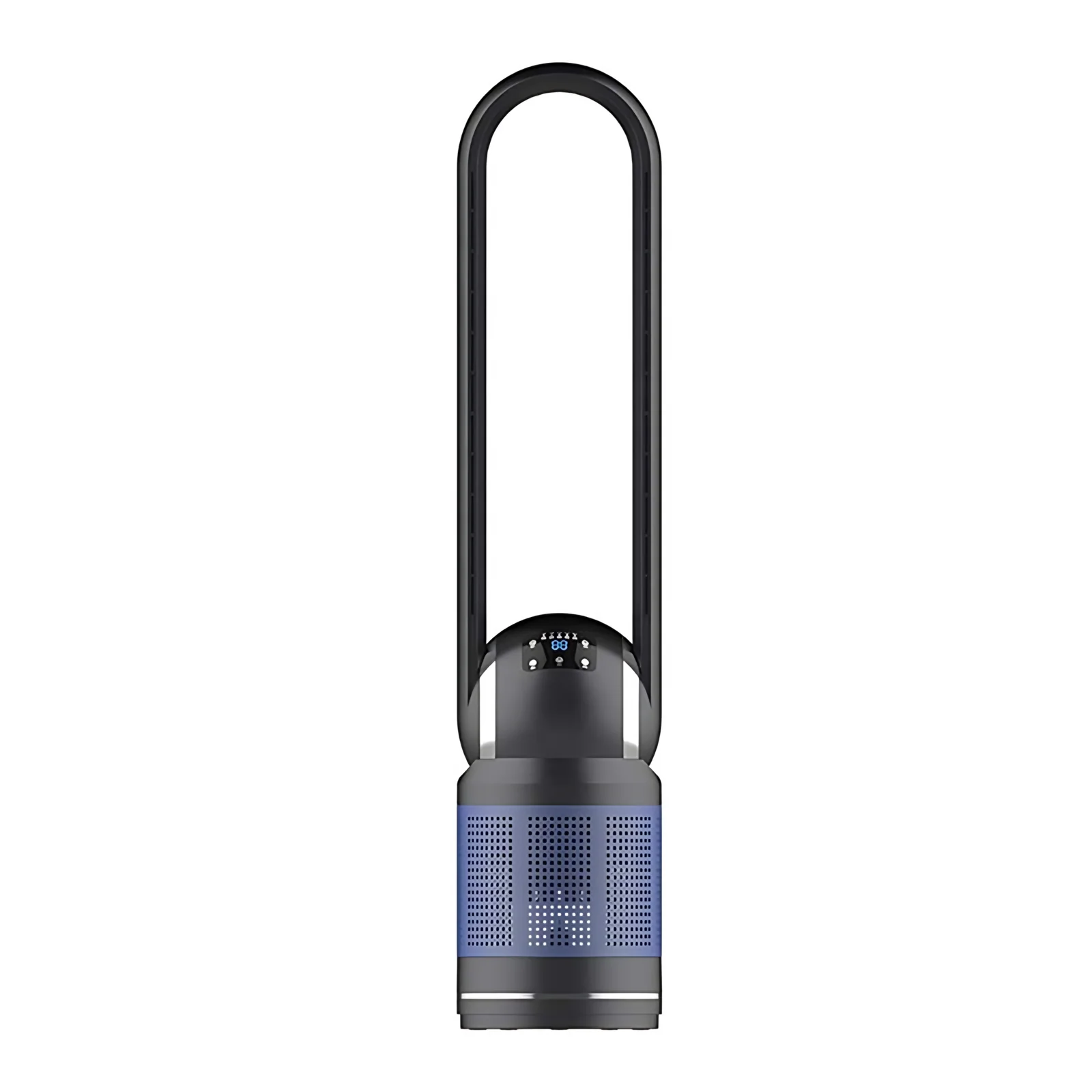 2 en 1 ventilateur de tour numérique frais sans lame intelligent avec purificateur d'air HEPA13 pour usage domestique