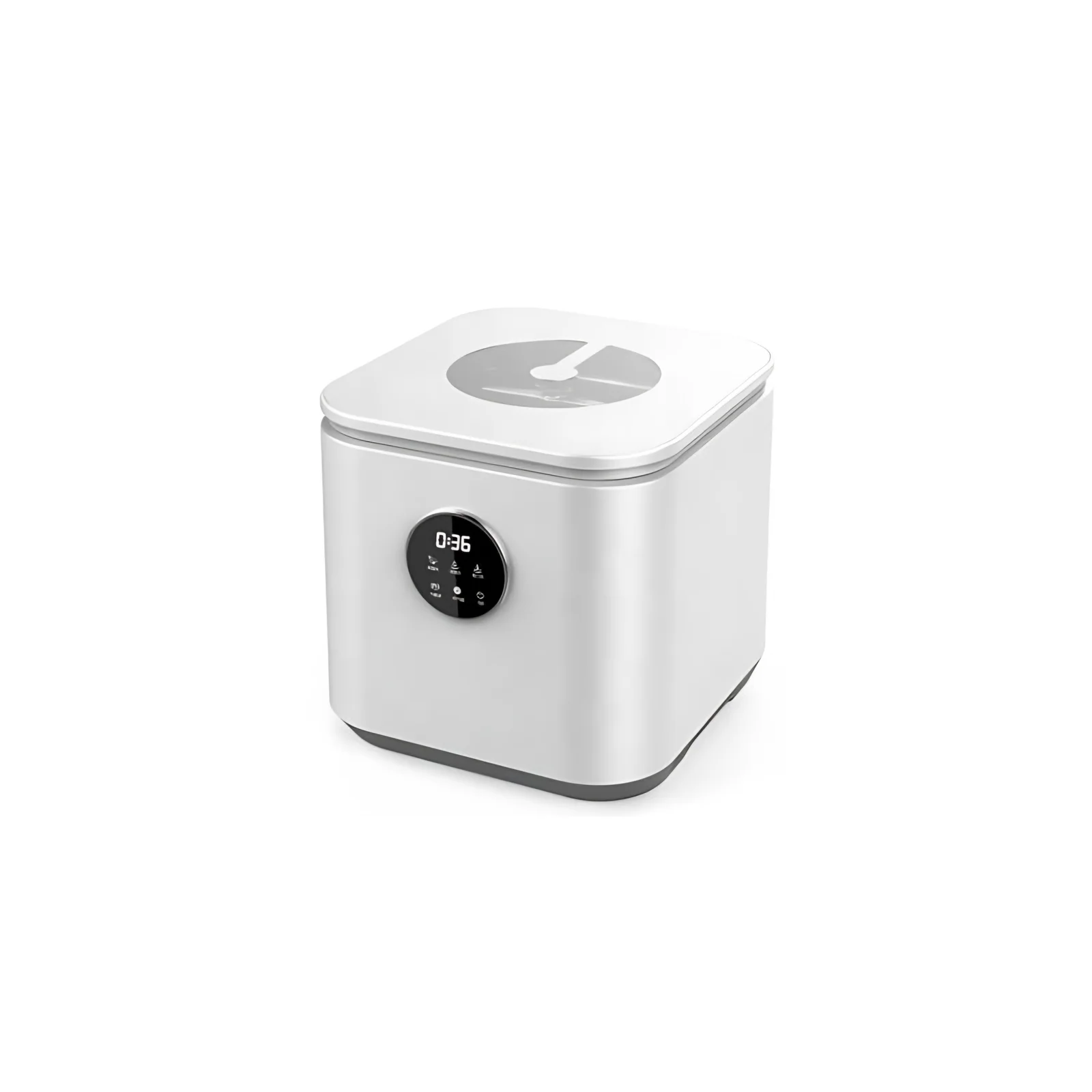 Portable Countertop Dishwasher Machine PTC Heat Drying Ozone Disinfection Quick Wash 4 Sets Capacity for Household Use