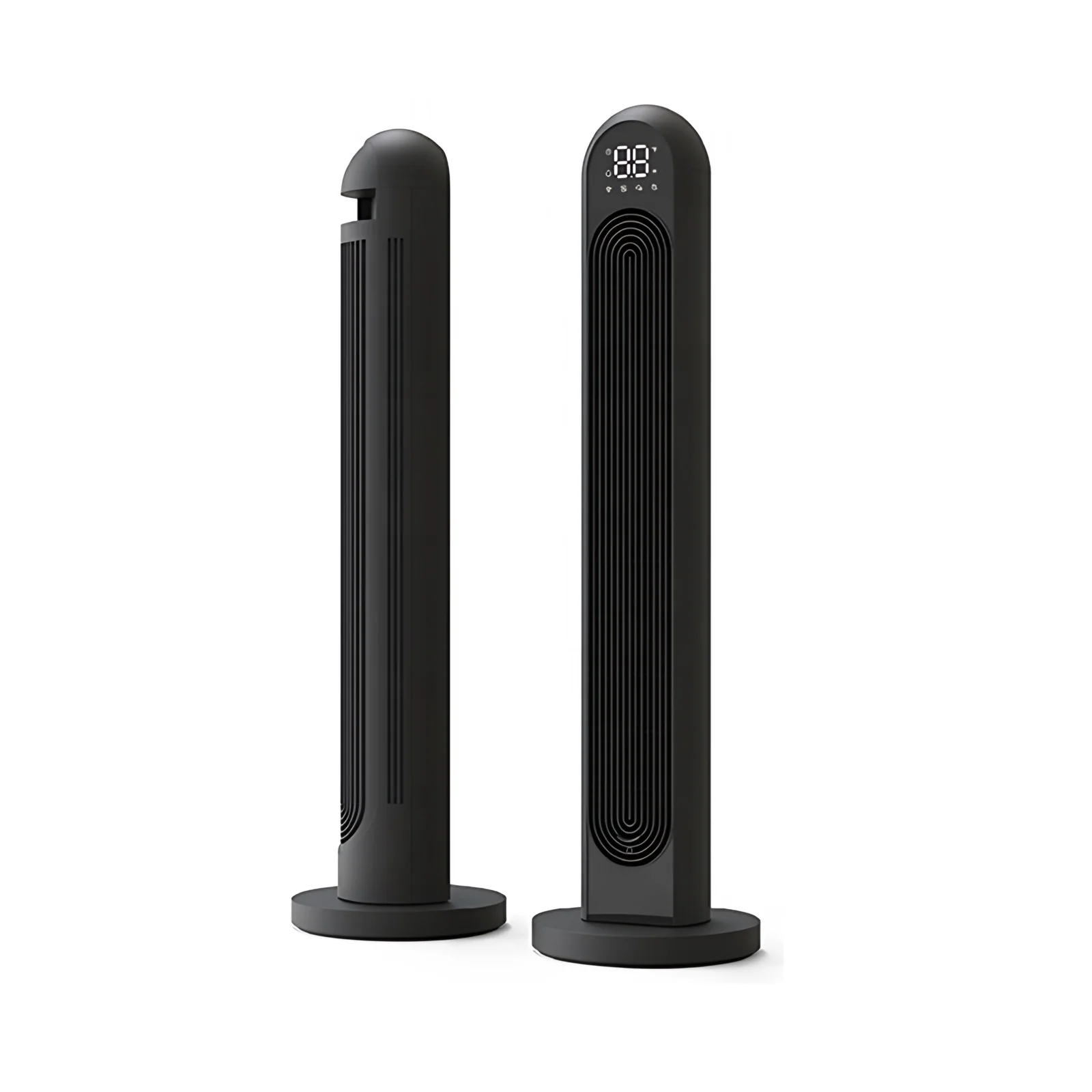 Großhandel 42 'High Touch Control RC 40W DC personalisierte Standturm Ventilator beliebt für Haus Hotel Wohnzimmer neues Kunststoff