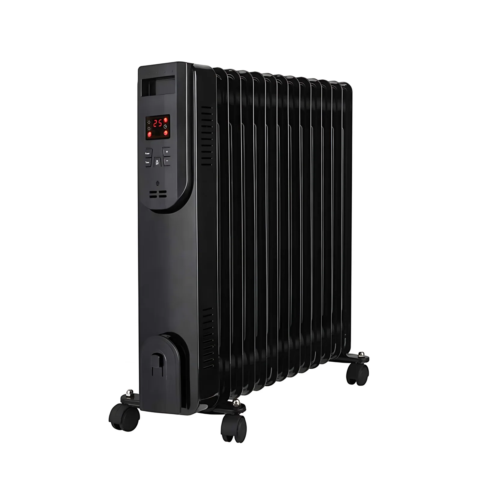 7/9/11/13/15 Fins Oil Filled Radiator Heater Freestanding Electric Hot Oil Room Heater