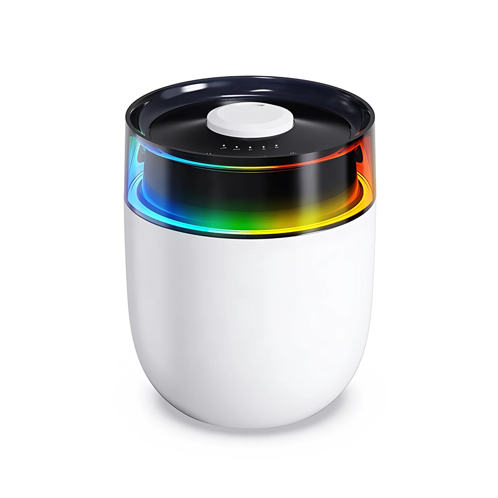 Humidificateur d'air frais fabricant de brouillard purificateur ultrasonique avec lumière romantique pour voiture de bureau chambre à coucher