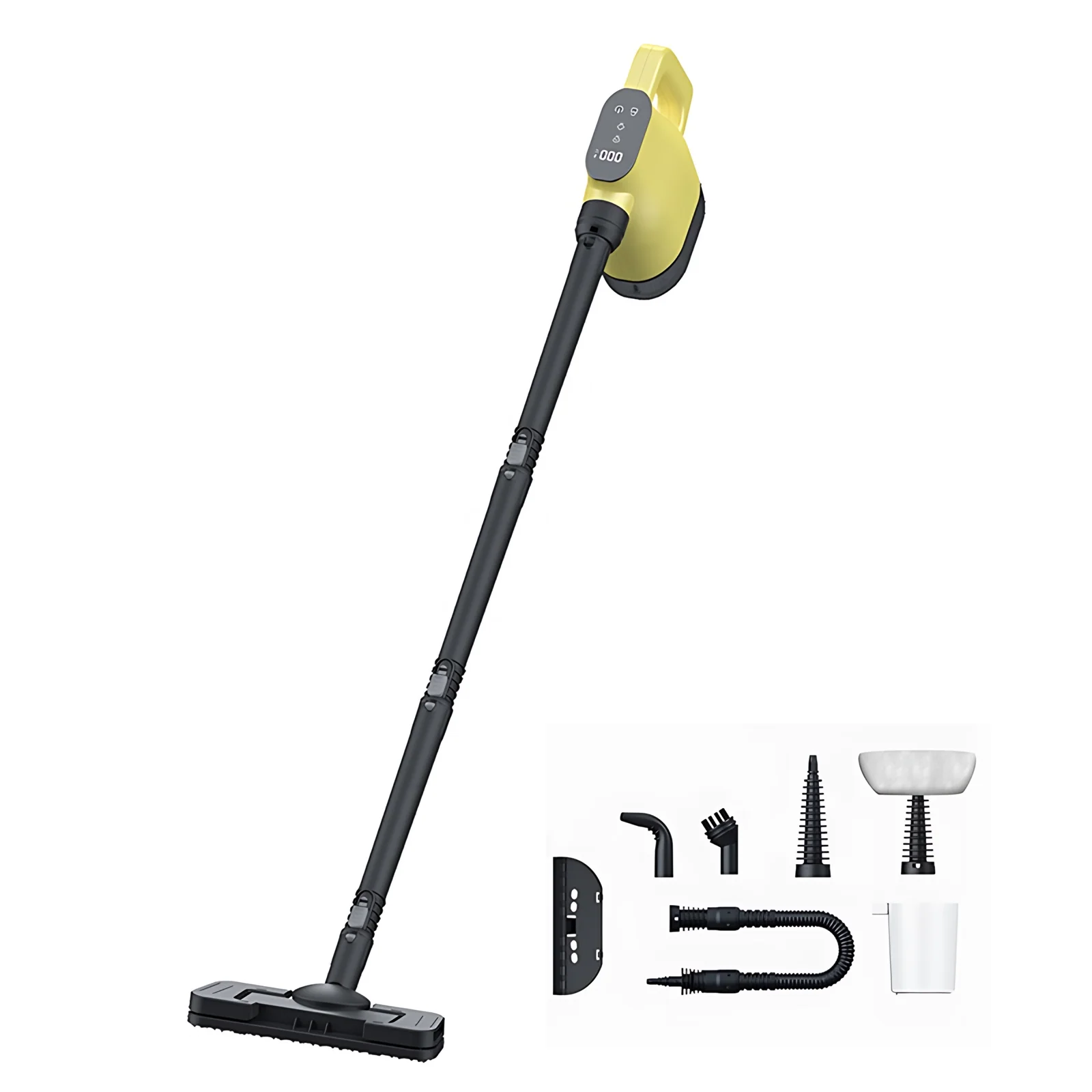 Tragbare elektrische Dampfreinigungsanlage mit flacher Wasserdampf 400 ml Wasserbehälter für Haushalts- und Hotelgebrauch Handheld