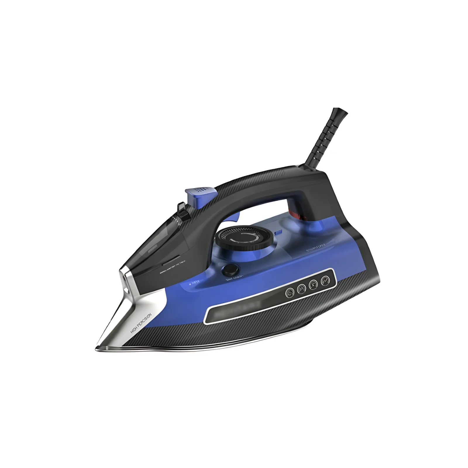 Steam Iron Household Travel Portable Mini Powerful Electric Iron with Nano Ceramic Coating 2200W Hotel Use Garment Steamer