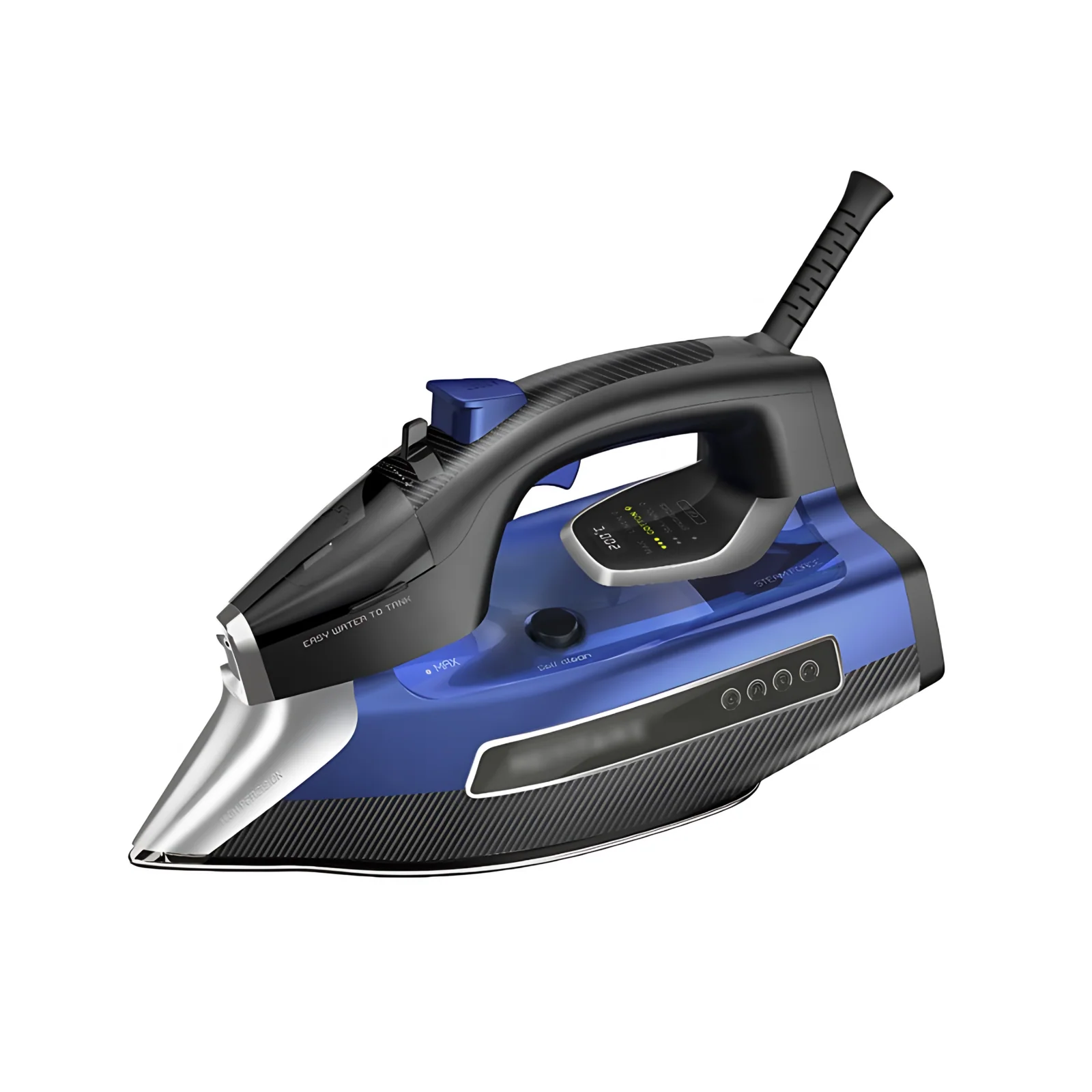 2200W LED Temperature Handheld Portable High-Power Nano Ceramic Coating Electric Iron Hotel Use Household Workmanship Steam