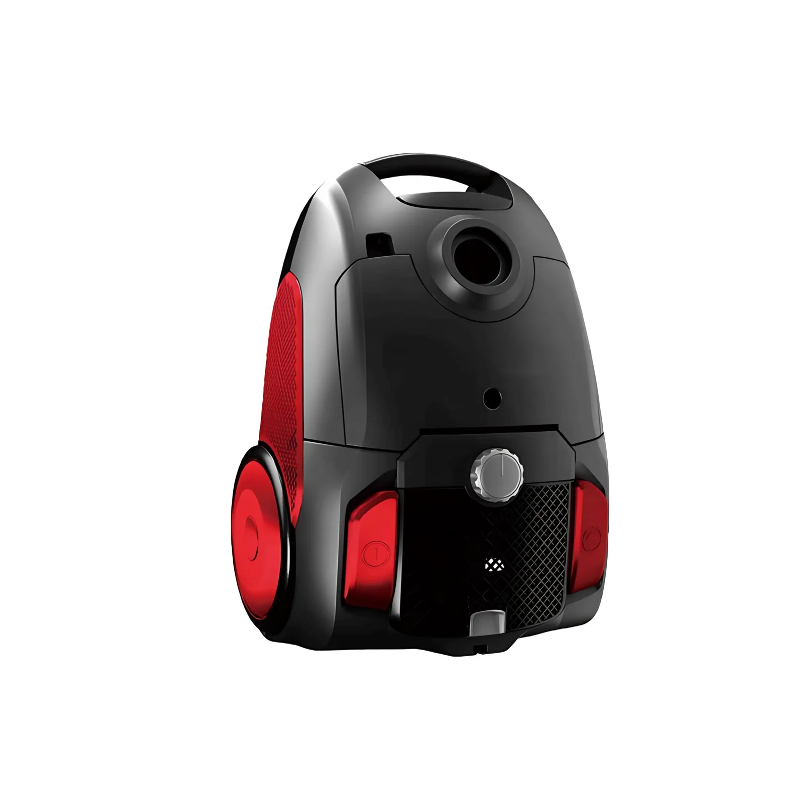 2000W Cyclone Dry HEPA 25 Kpa 3L Capacity Bagged Canister Vacuum Cleaner with Metal Telescopic Tube for Household & Hotel Use