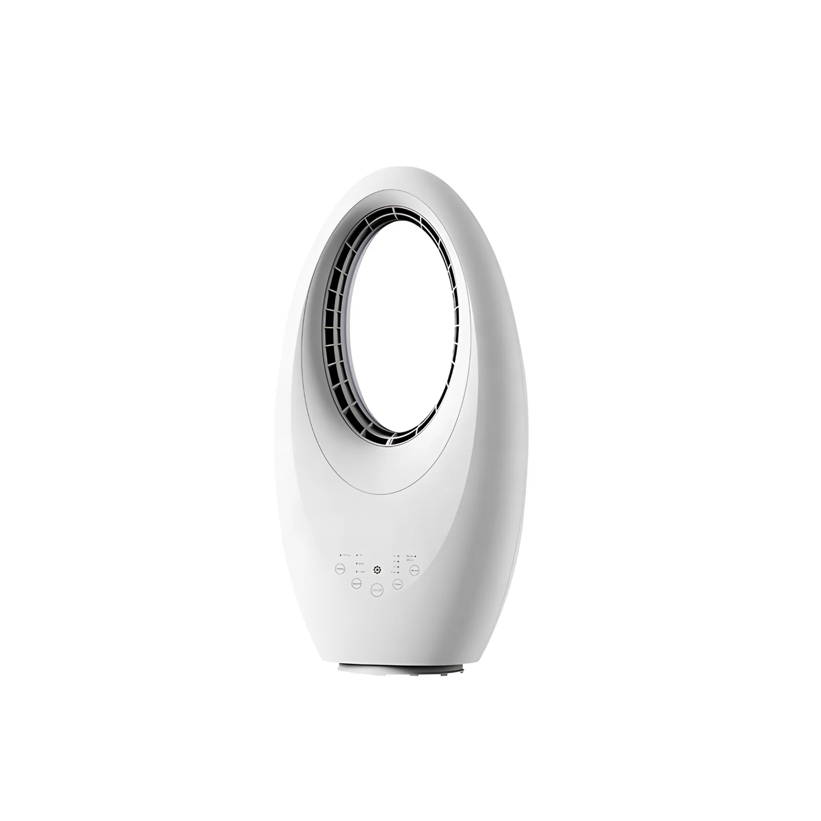 Bladeless Leafless Tower Fan Super Turbo Speed Remote Control Oscillation