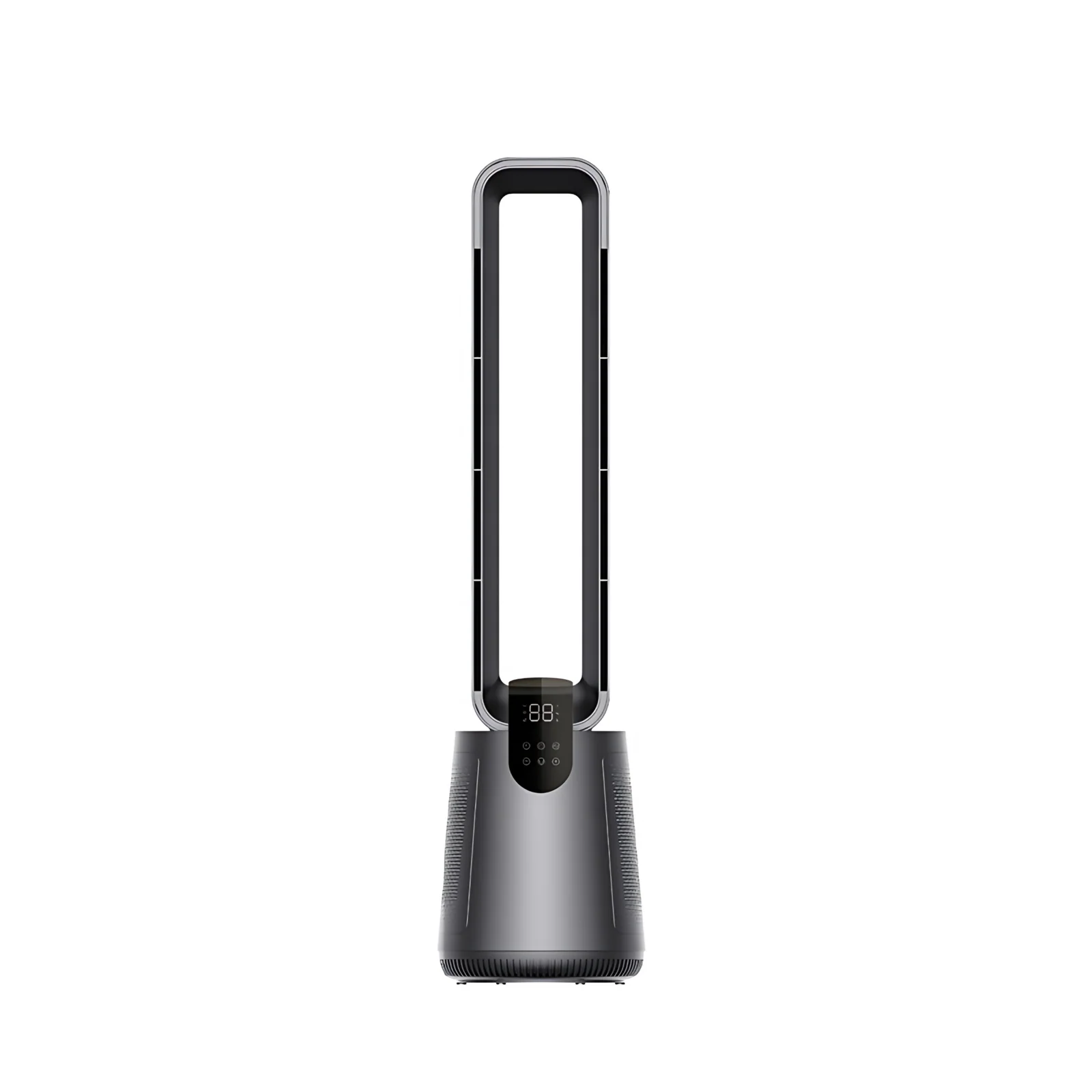 High Quality Bladeless Air Cooler Fan with LED Display Noiseless Safety Electric Power Source