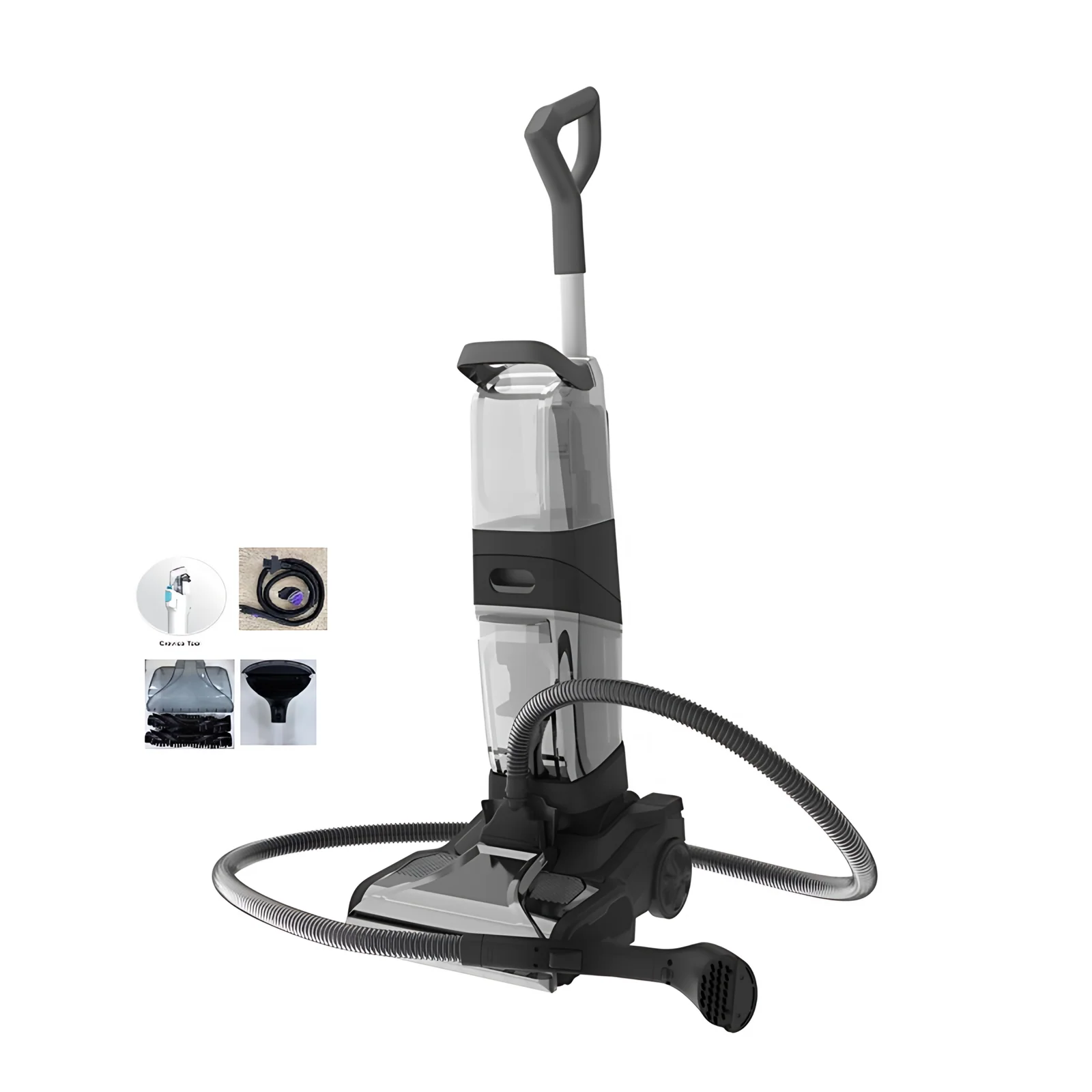 Household Hotel 2-in-1 1000W Bagless Wet & Dry Powerful Suction Hard Floor Deep Cleaning Electric Carpet Vacuum Cleaner