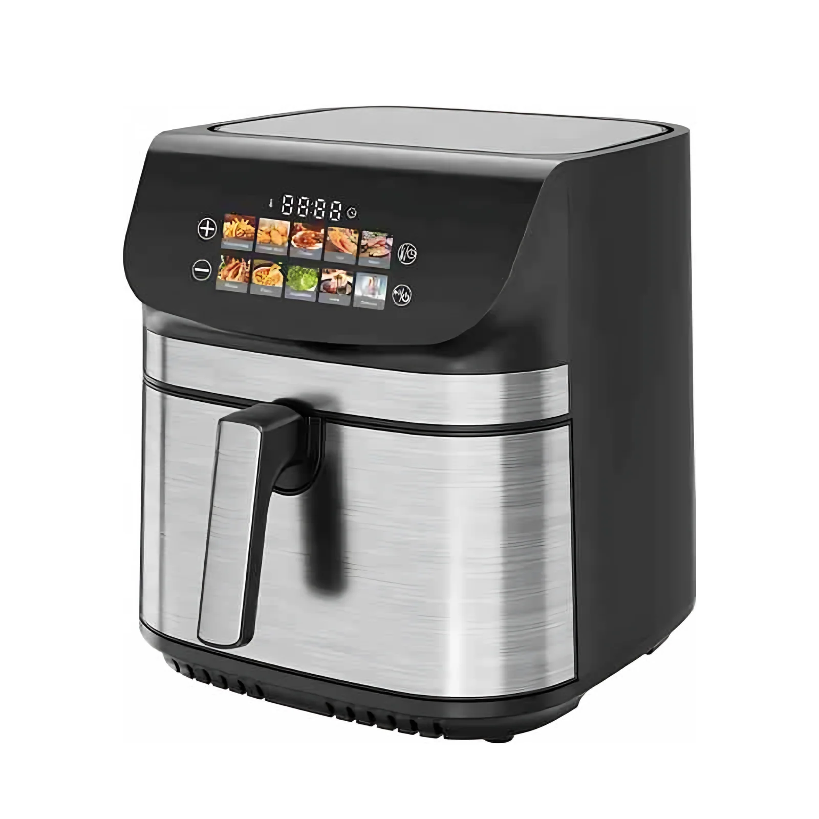 9L électrique maison numérique intelligente cuisine rapide friteuse à air multifonctionnelle facile à nettoyer système de chauffage express