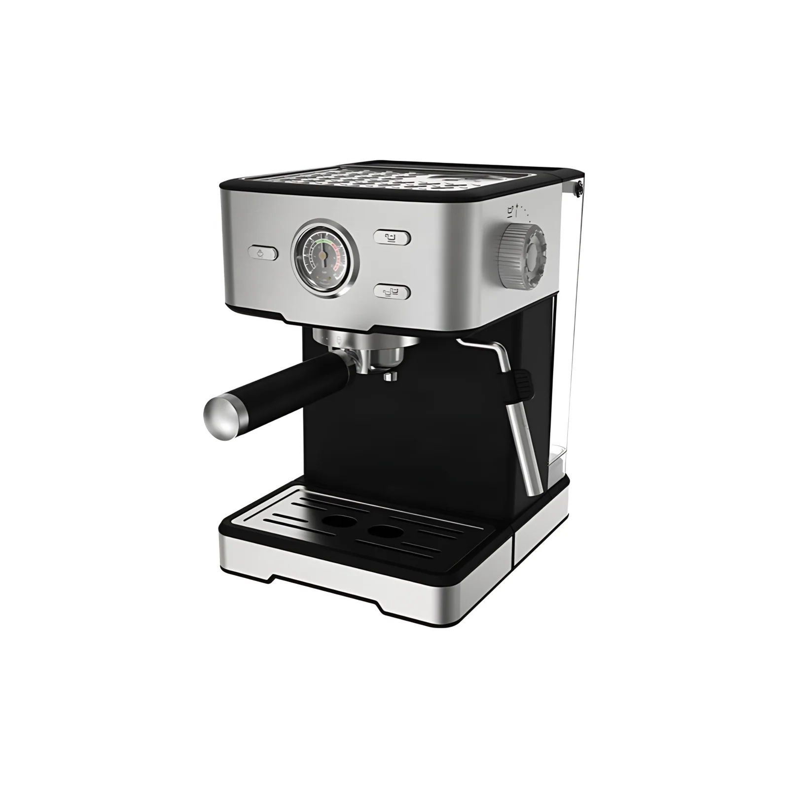 Best Household Professional Italian Electric Manual Portable Pump Espresso Coffee Maker with Milk Foam Maker Plastic Housing