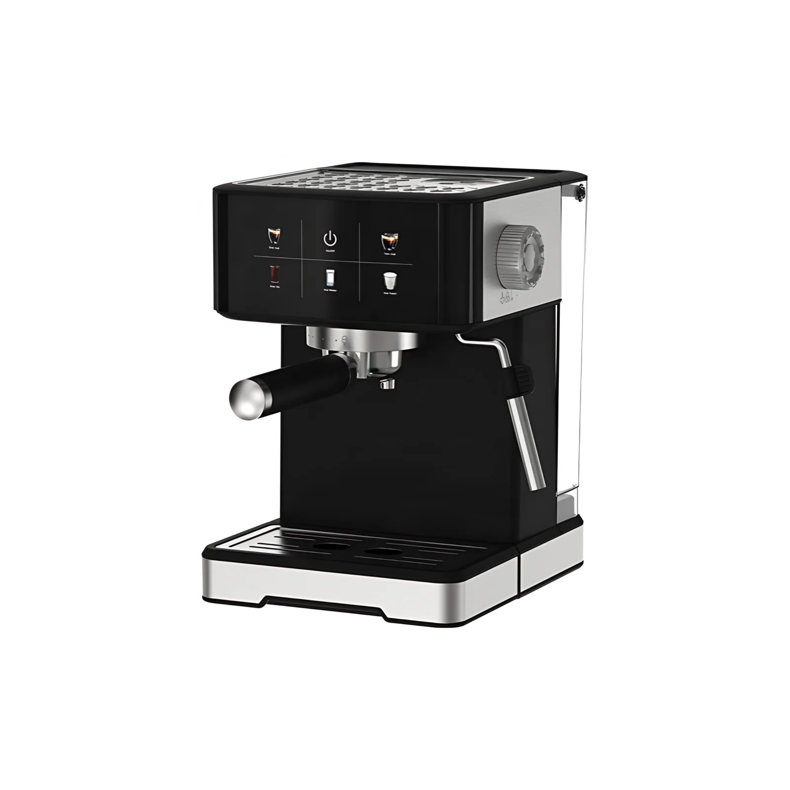 20 Bar kleine elektrische Cappuccino-Espresso-Maschine mit Kunststoffgehäuse