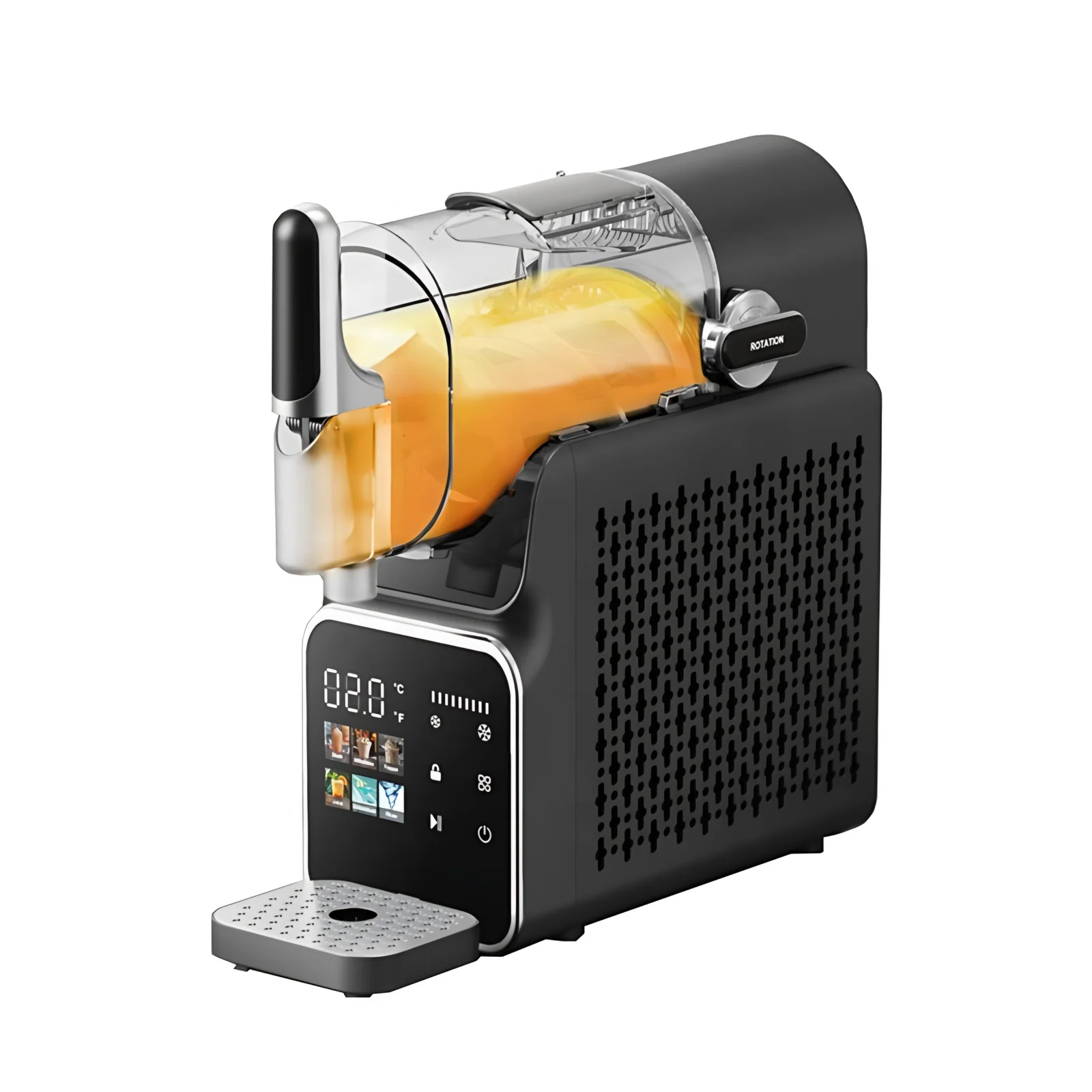 Electric Automatic Ice Cream & Slush Machine 140W for Household Use Makes Frozen Drinks & Smoothies-New Condition