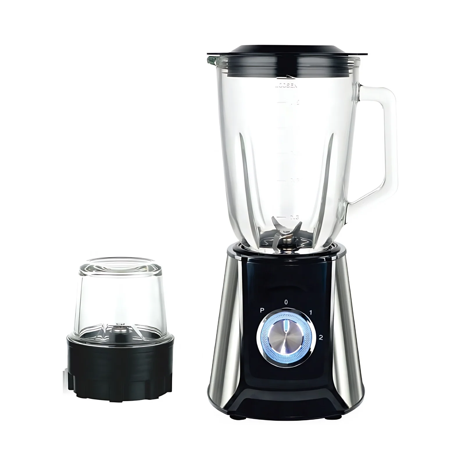 2-in-1 Blender Machine Commercial Blender Machine 5 Speeds for Ice Juicer Meat Grinding
