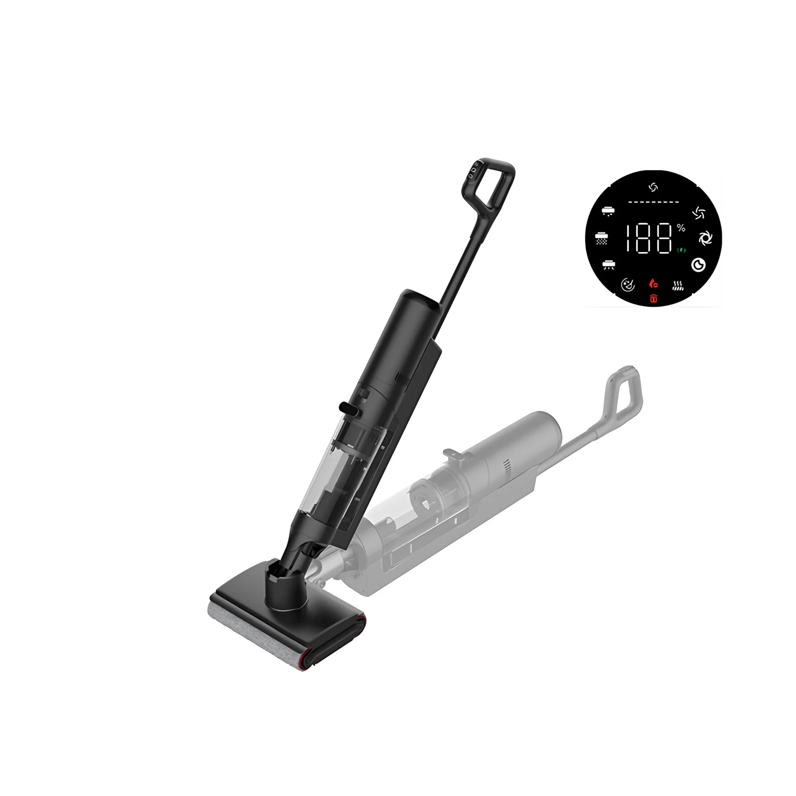 Nettoyeur de sol portable sans fil de haute qualité pour le ménage Nettoyeurs d'aspirateur sec humide