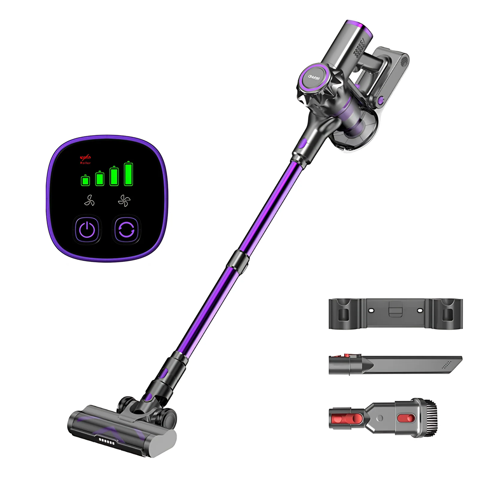 Wholesale Rechargeable 150W Motor Brushless Strong Suction 10Kpa Cordless Hand Dry Stick Vacuum Cleaner for Home