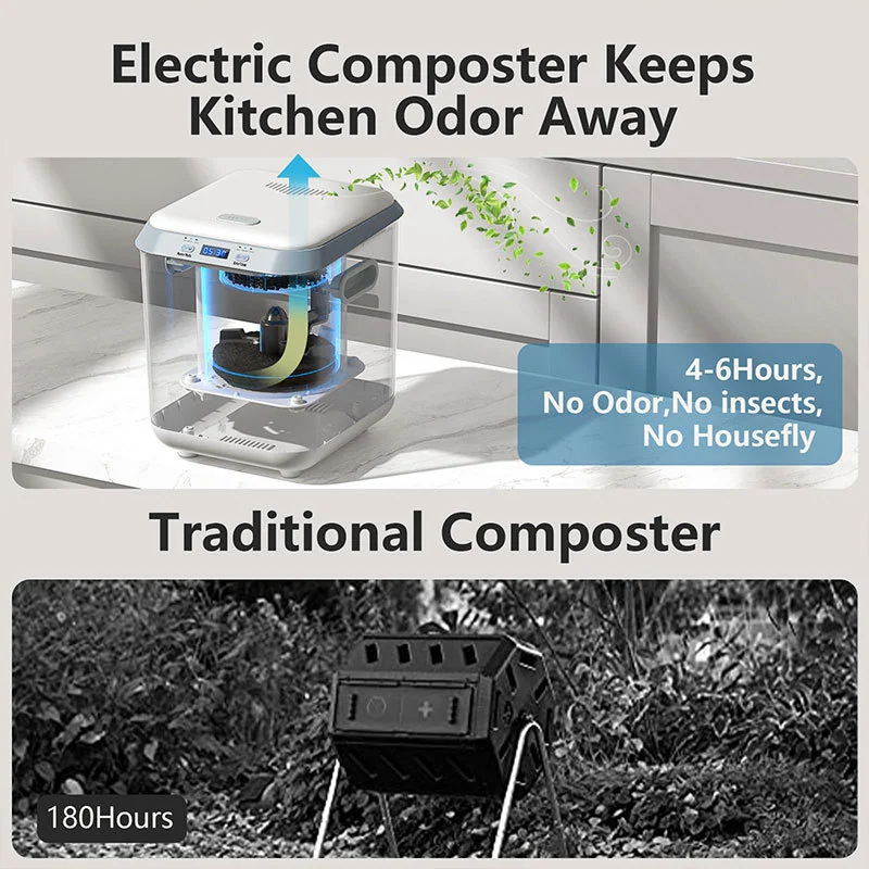 Compostador inteligente de cocina — imagen 3