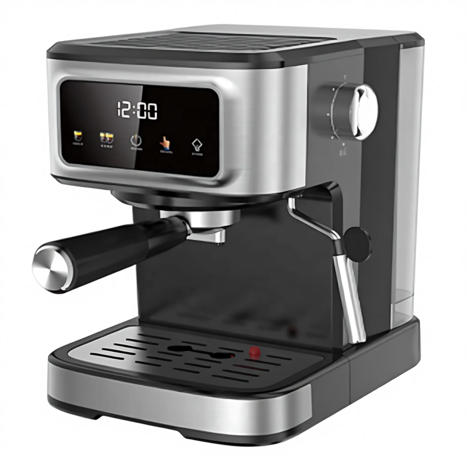 Electric Coffee Maker for Home Office 15 bar Pressure Pump Machine With High Pressure Frothing Cups Dual-stainless Steel Filter