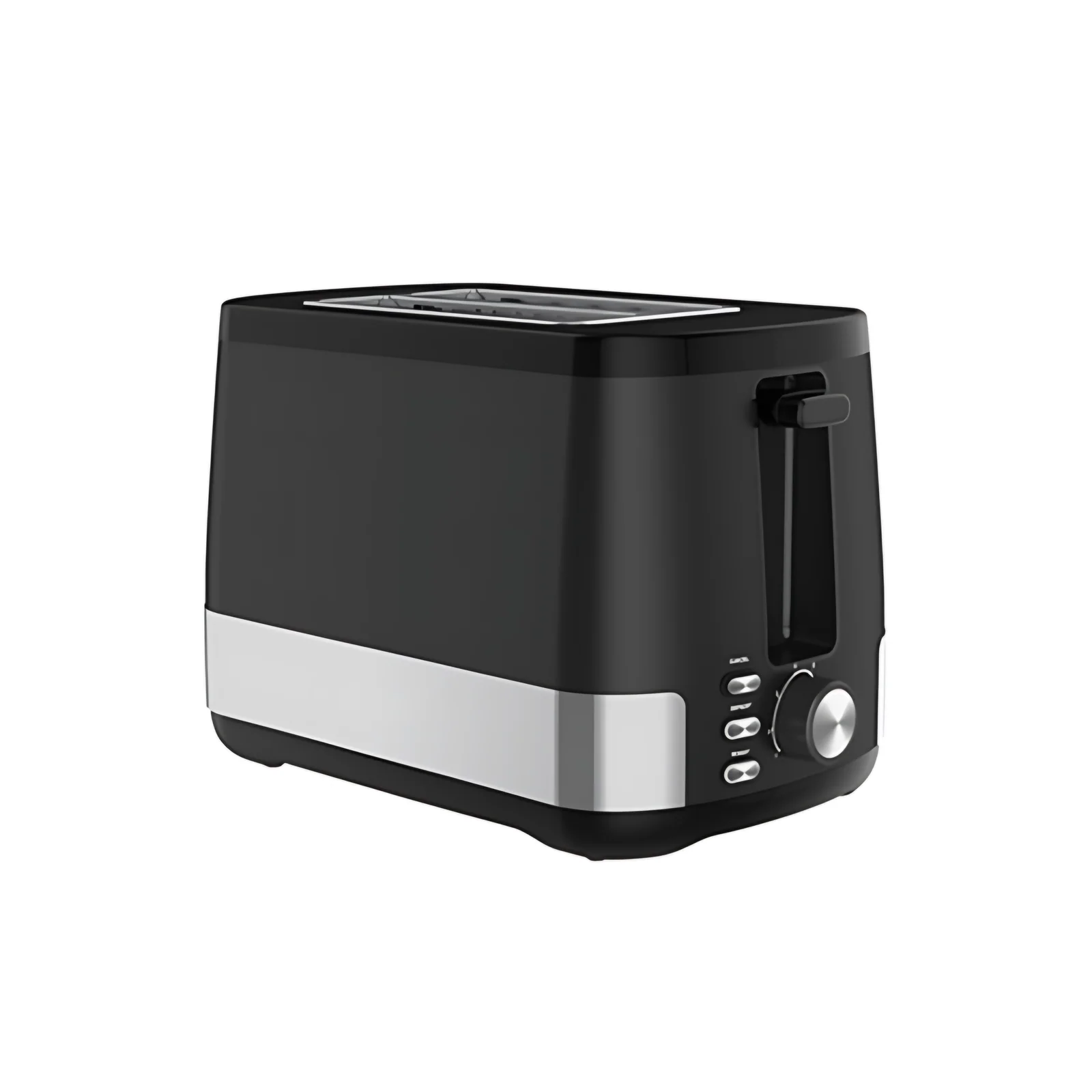 New Style 2-Slice Electronic Toaster with 7-Setting Browning Control 800W Electric Power for Household & Hotel Use