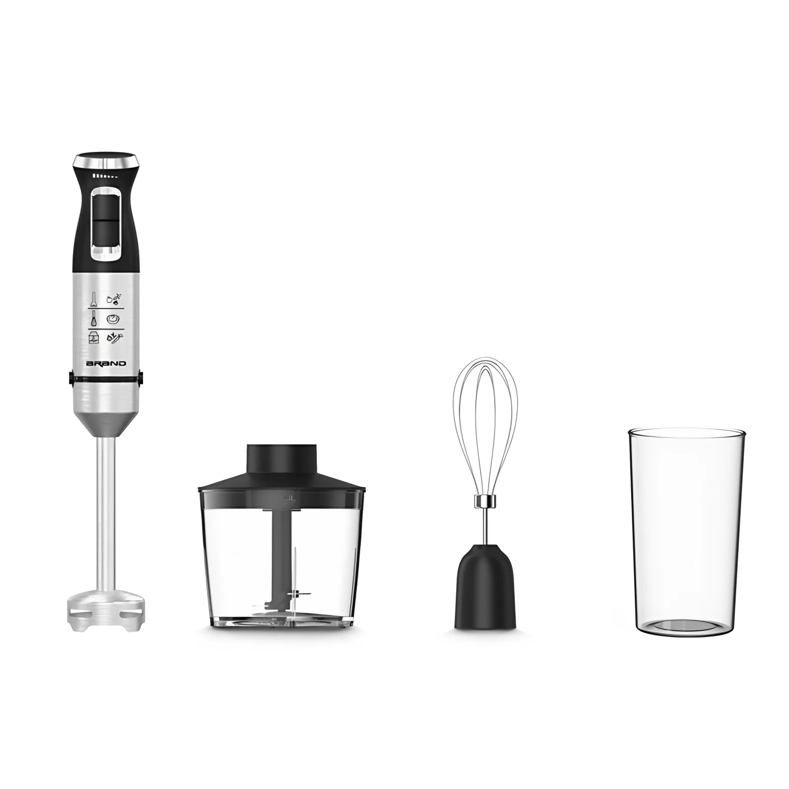 2026 New Electric 3 in 1 Stainless Steel Hand Held Blender Set 2-Speed 1000W High Quality Mixing Bowl Egg Breaking Juicer