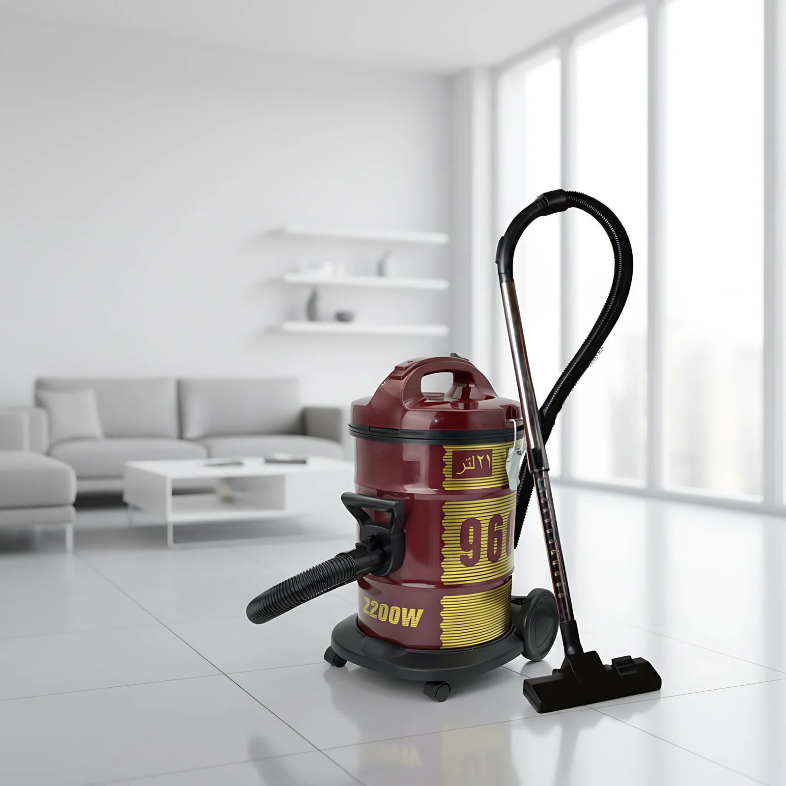 Hot Sale 21L Cleaning Equipment Carpet Floor Dry Vacuum Cleaner for Industrial Commercial Use
