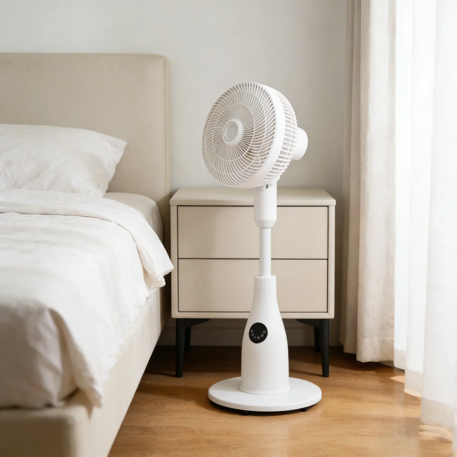 Wholesale LED Lights Remote Control 2L Tank Mist Fan for Home Hotel and Restaurant