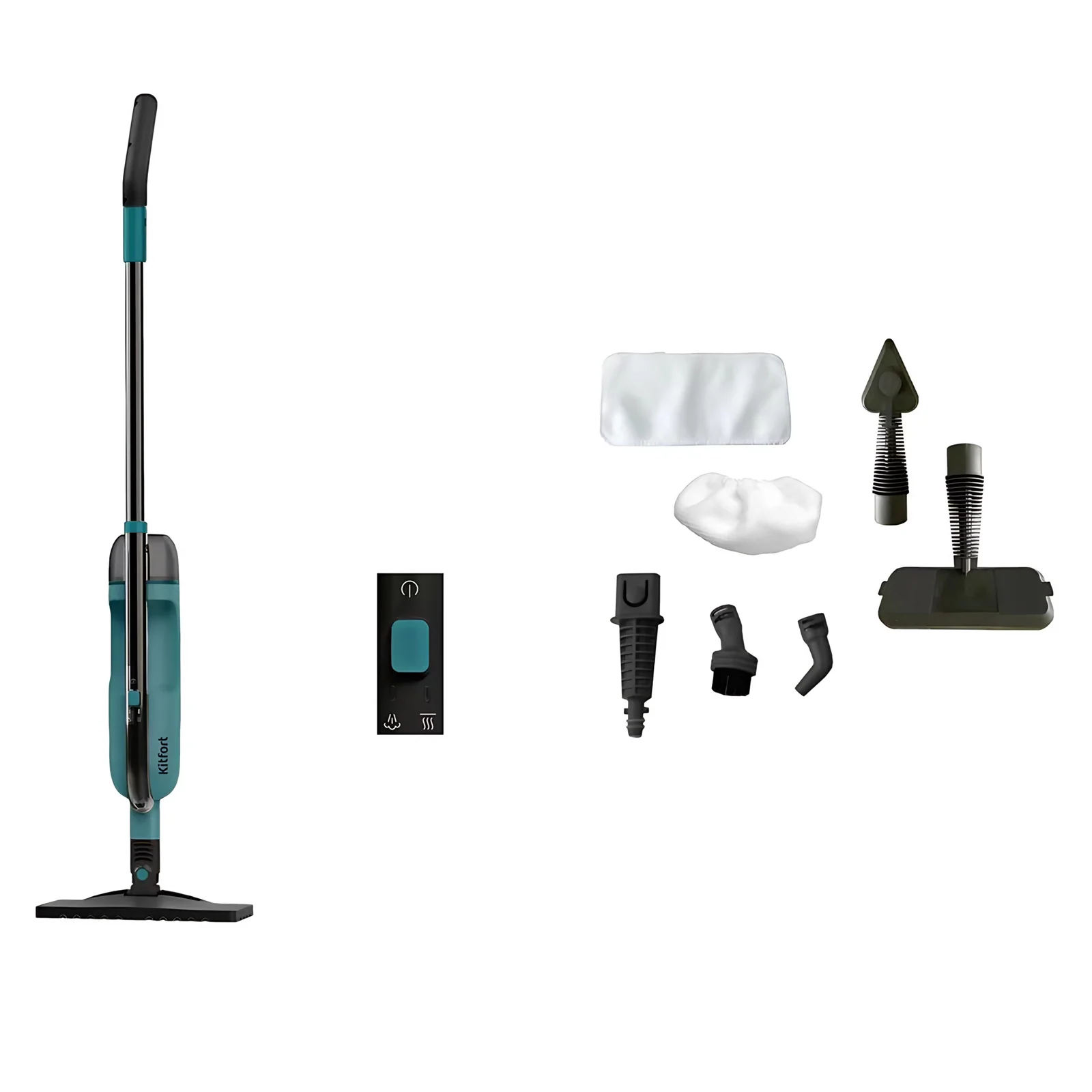 High Temperature 1350W 280ml Water Tank Handheld Detachable Design Steam Mop Cleaner for Hard Floor Tile